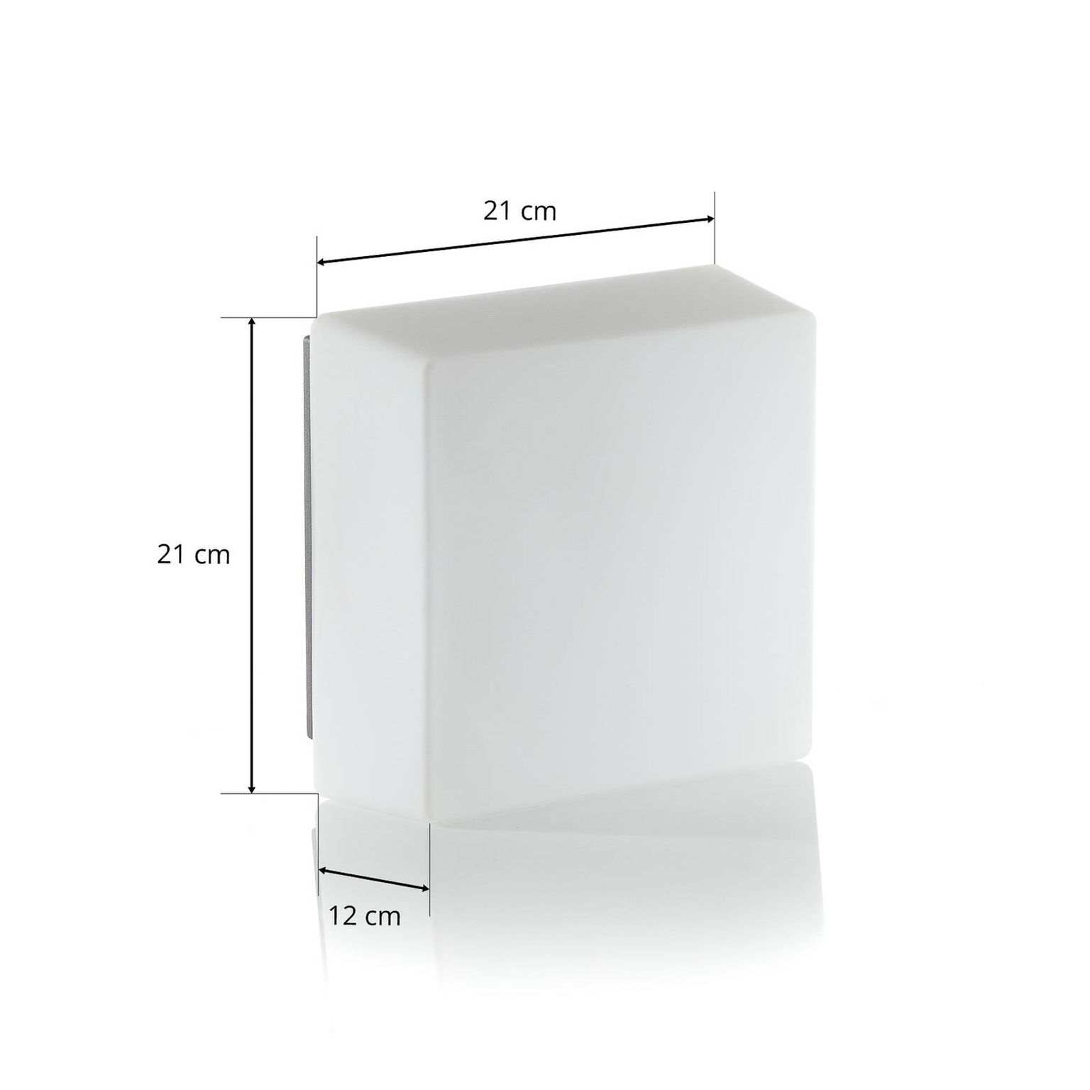 BEGA Lichtbaustein 38300 nástenné LED 21 x 21 cm – obrázok 6