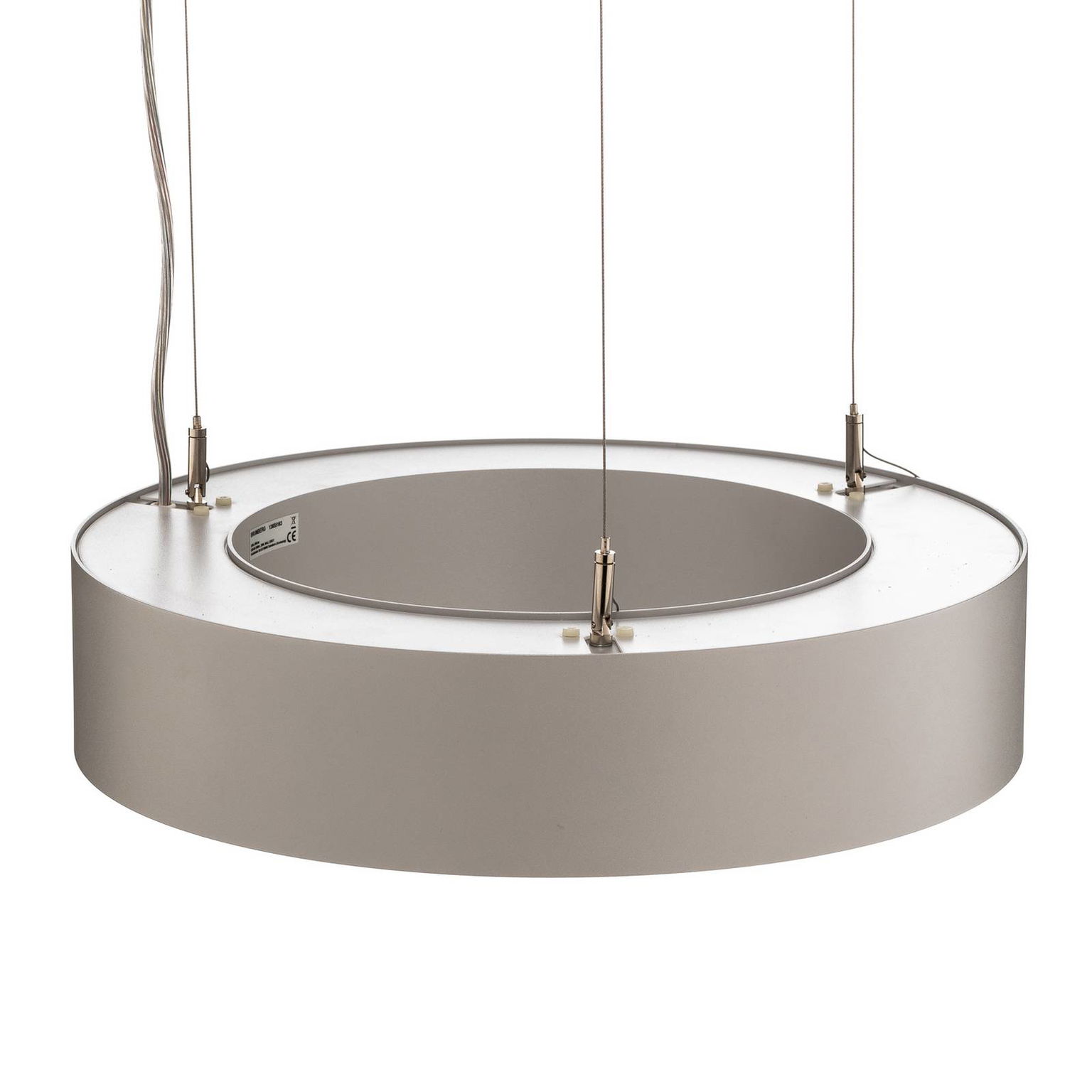 BRUMBERG Biro Circle UpDown DALI strieborná 830 45cm – obrázok 3
