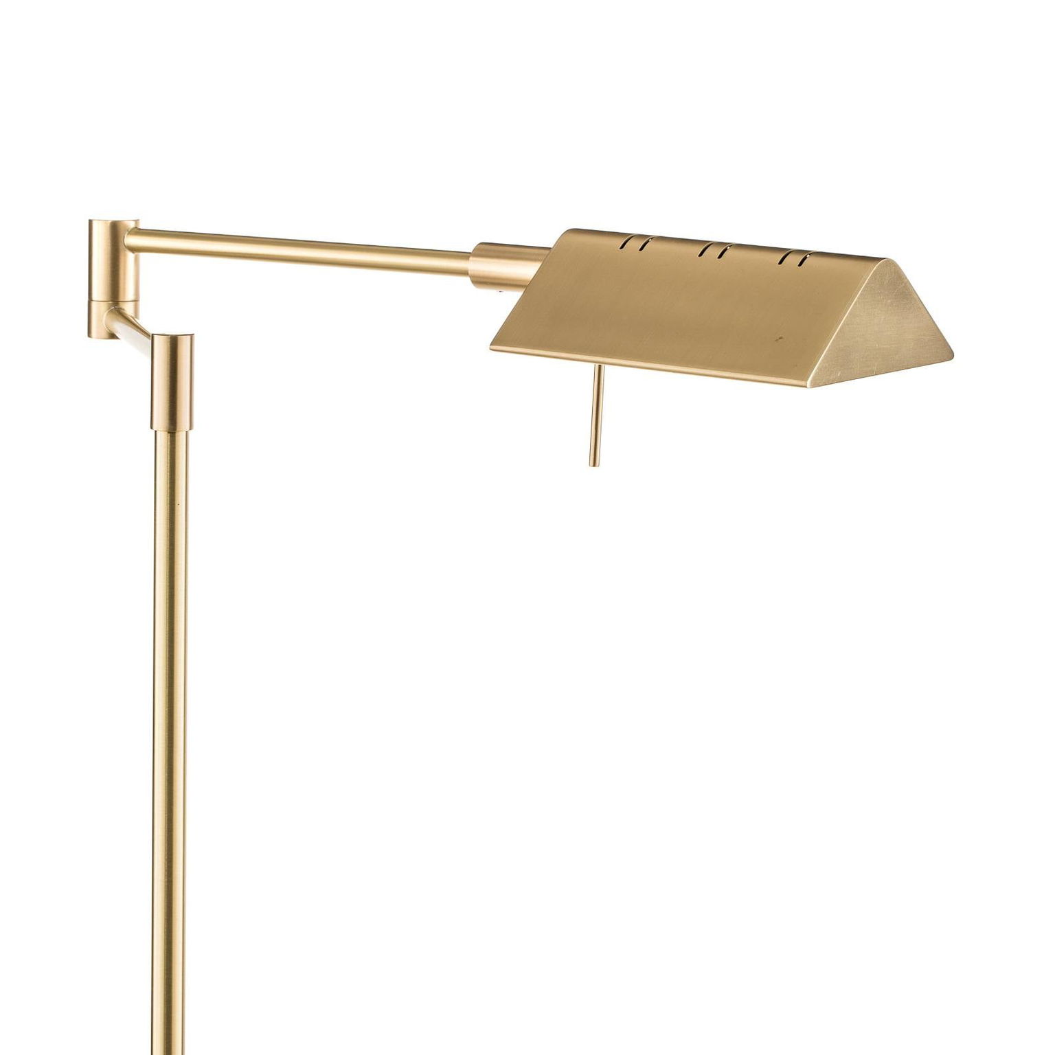 Danuta nastaviteľná stojaca LED lampa matná mosadz – obrázok 3