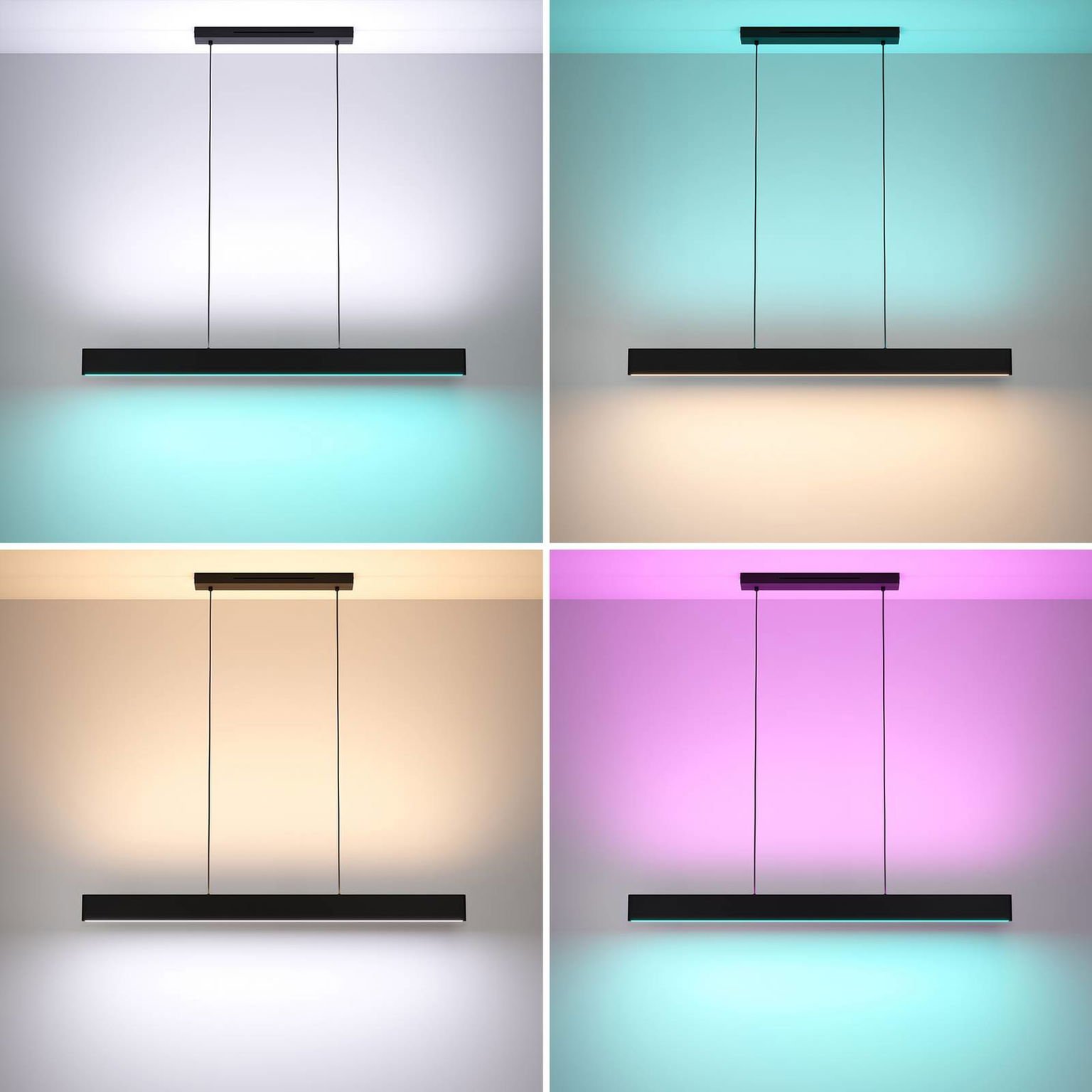 EGLO connect LED závesné svietidlo Andreas-Z, čierna, oceľ – obrázok 5
