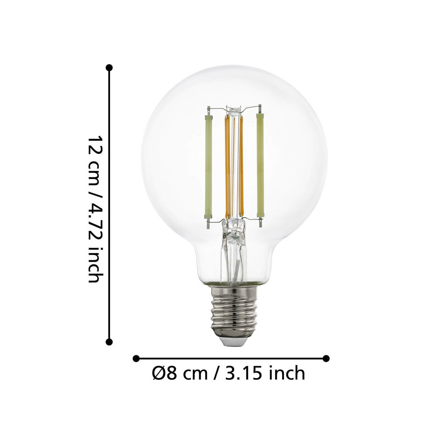 EGLO connect-z E27 G80 Globe 6W 806lm 2200 – 6500K – obrázok 4