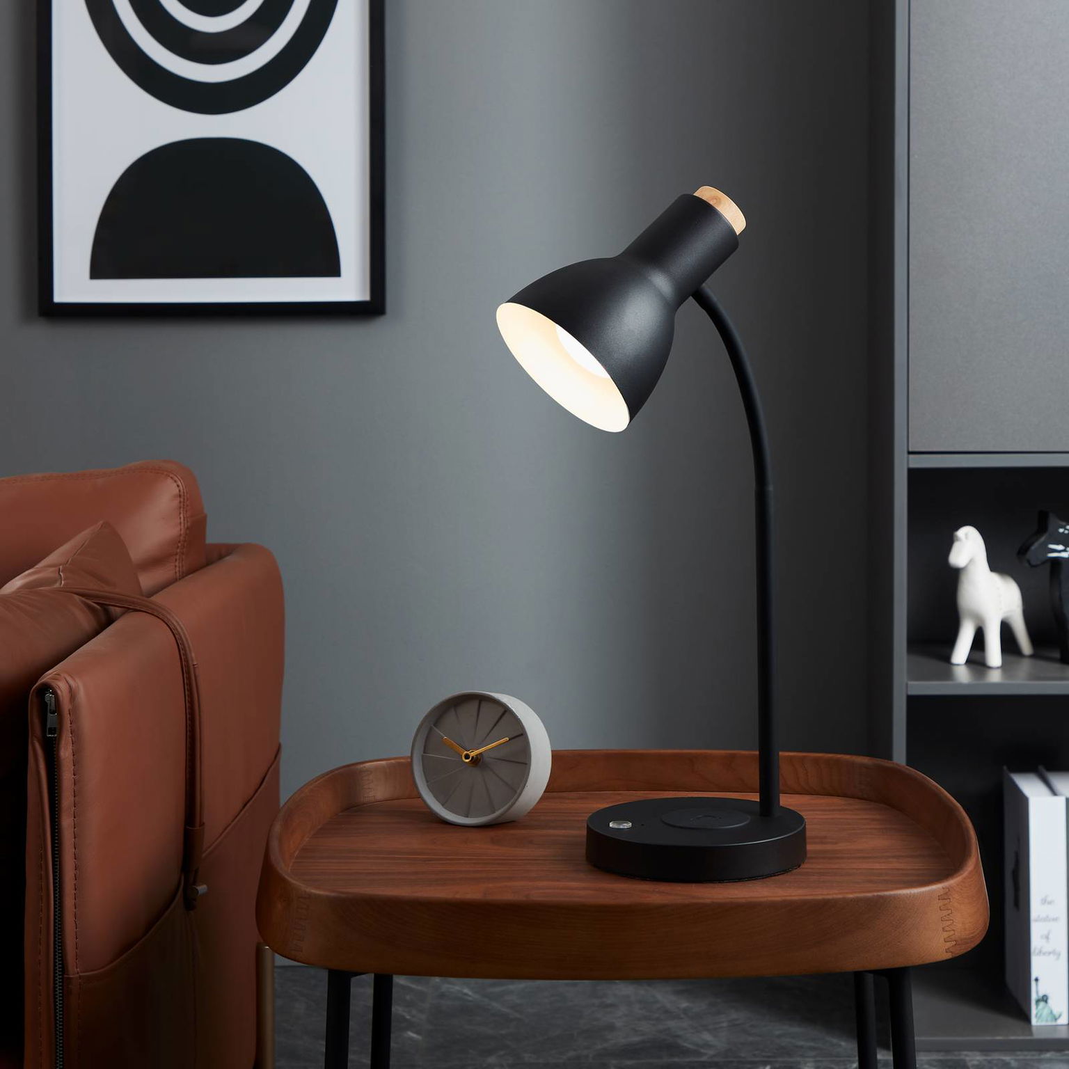 EGLO Veradal-QI LED lampa s dotykovým stmievačom – obrázok 2