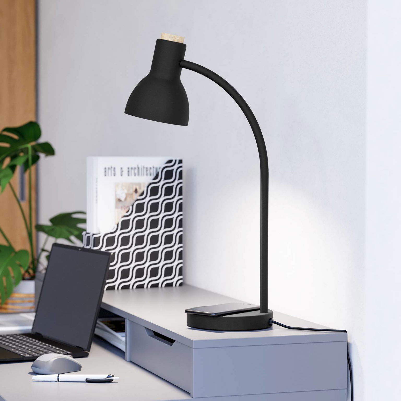 EGLO Veradal-QI LED lampa s dotykovým stmievačom – obrázok 3