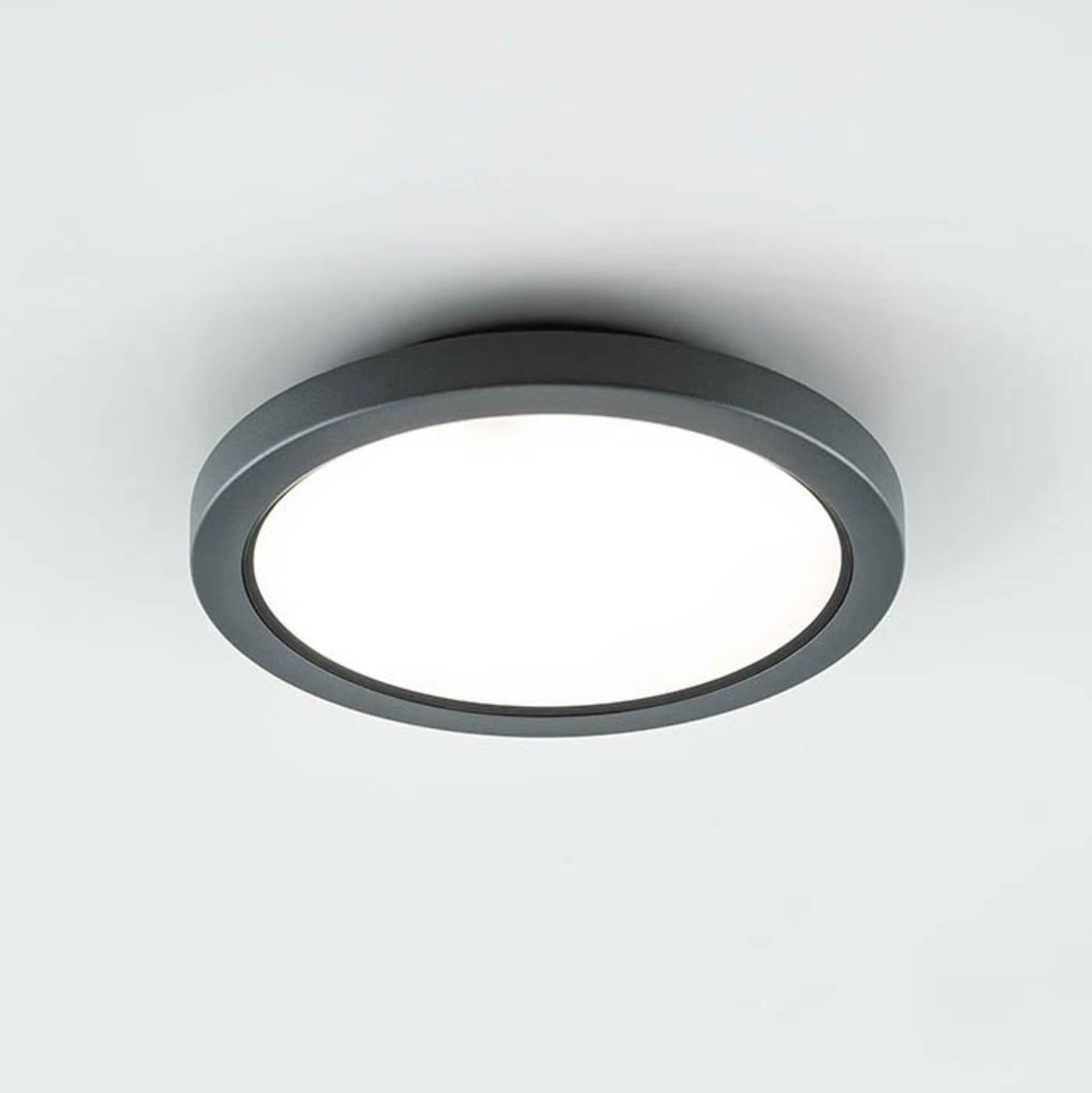 EVN Tectum vonkajšie stropné LED okrúhle so sklom