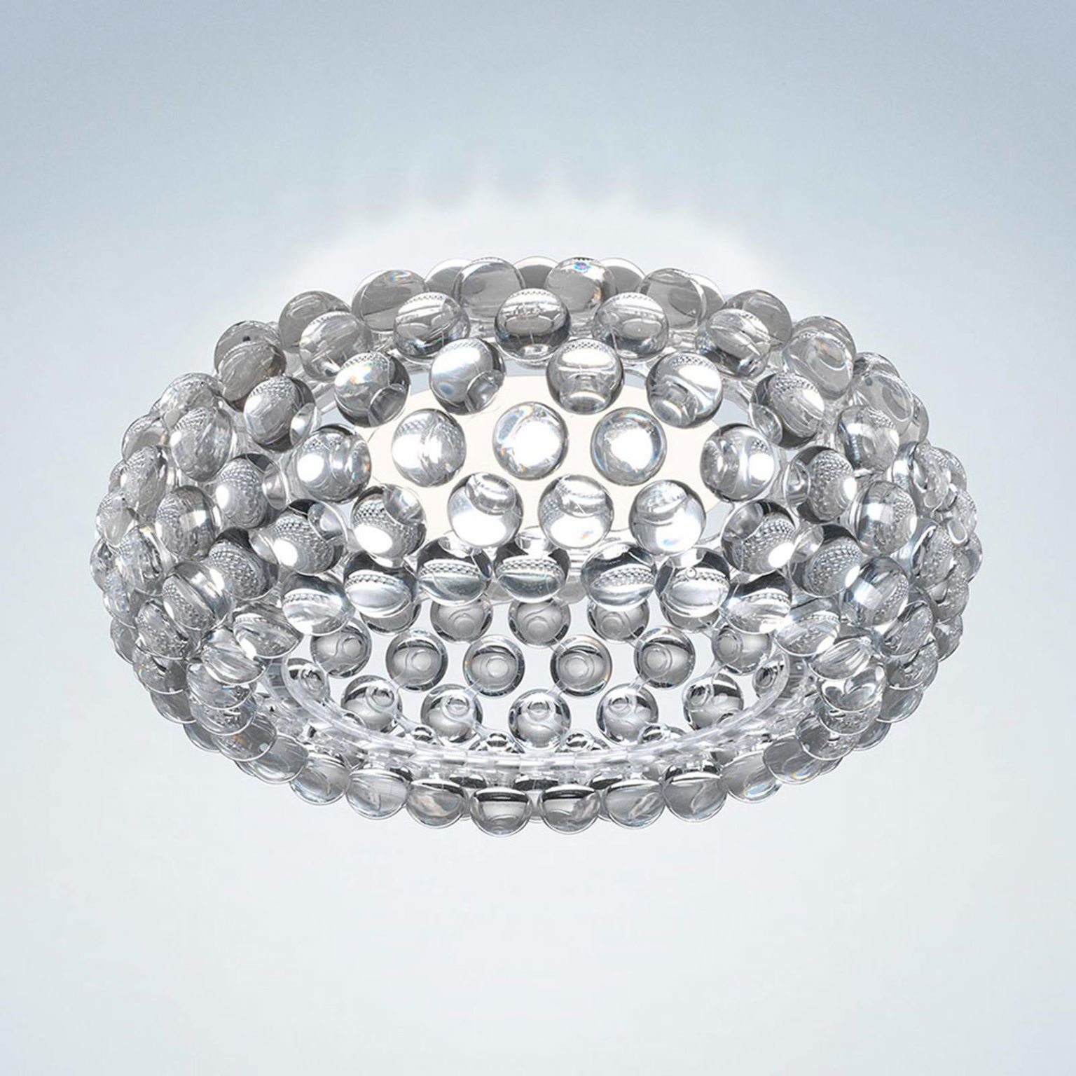 Foscarini Caboche Plus stropné stmievač priehľadná
