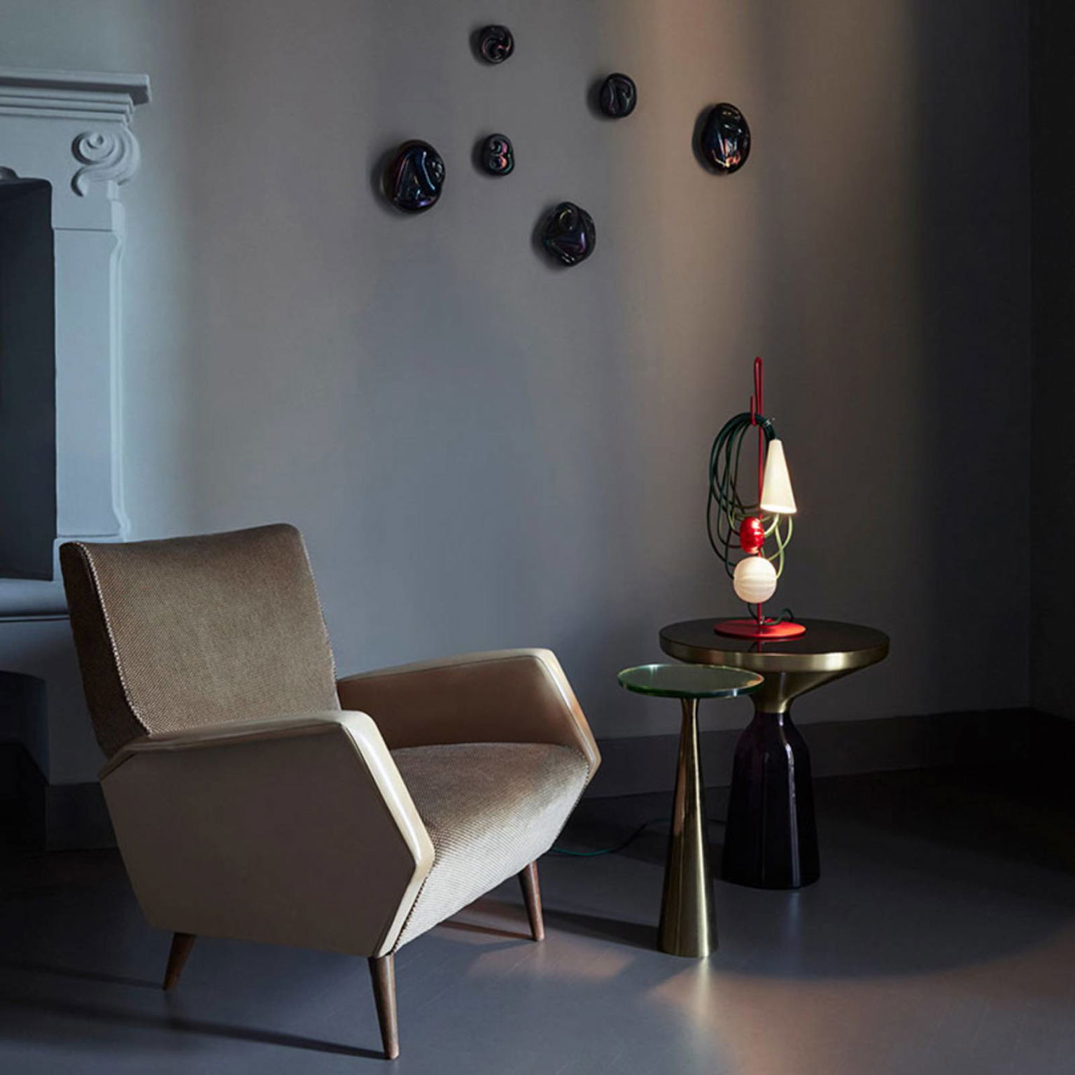 Foscarini Filo stolová LED lampa, Ruby Jaypure – obrázok 4