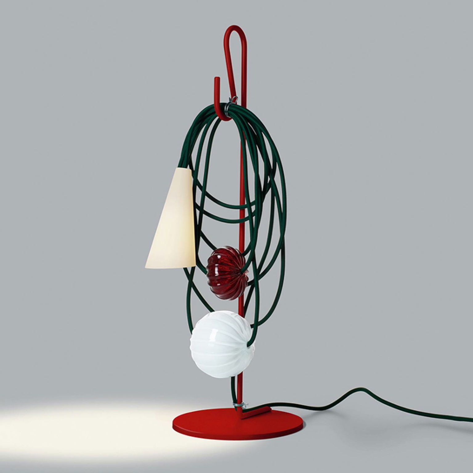 Foscarini Filo stolová LED lampa, Ruby Jaypure – obrázok 2