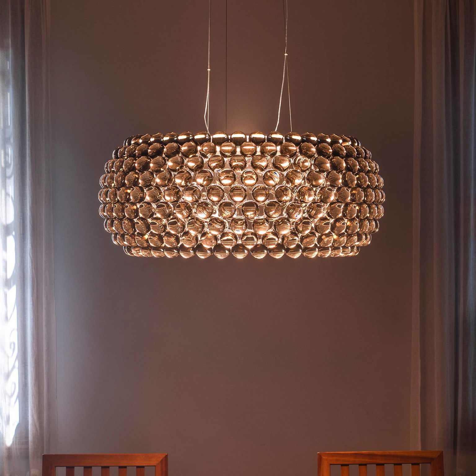 Foscarini MyLight Caboche Plus grande CCT, číry