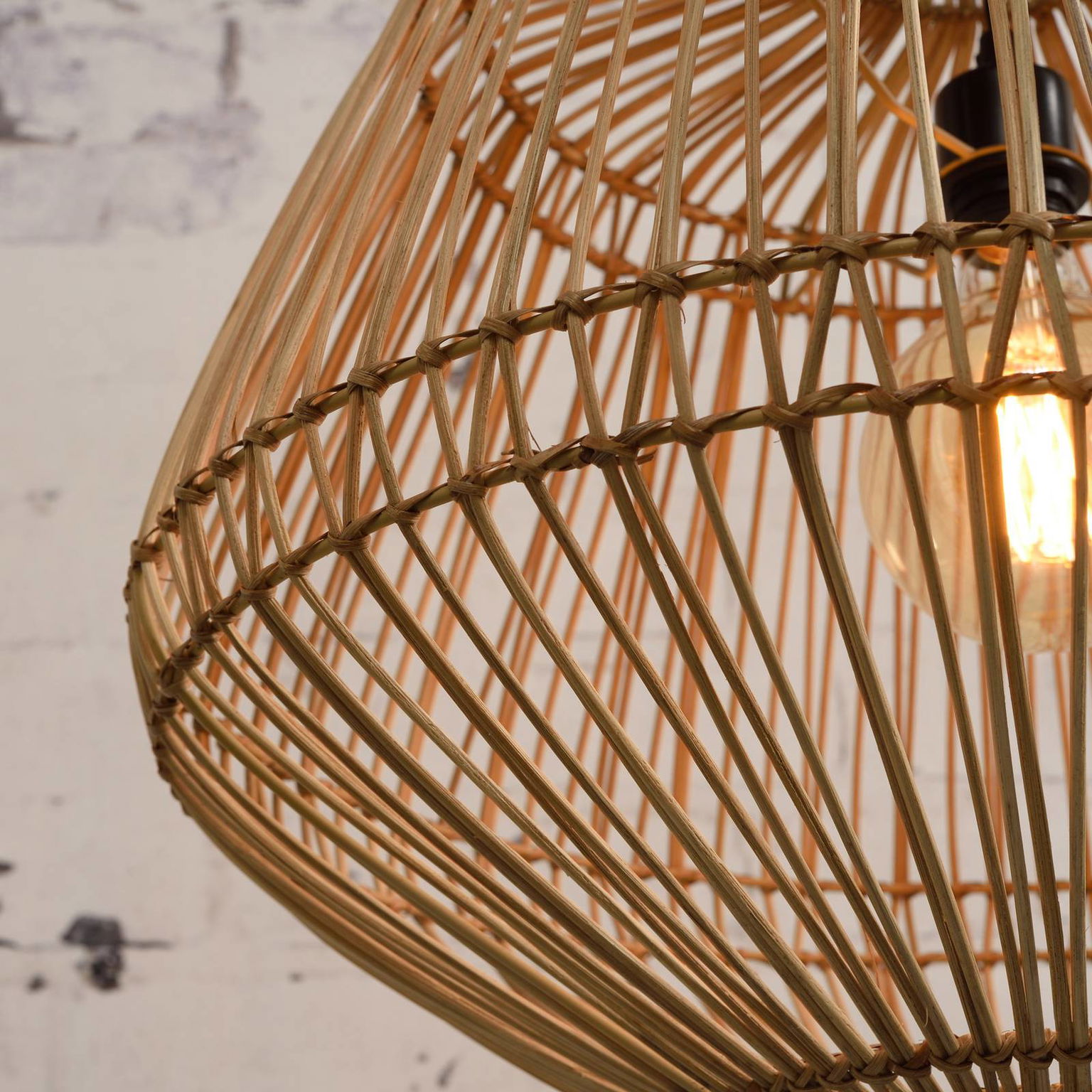 GOOD & MOJO Madagascar závesná lampa, prírodná – obrázok 6