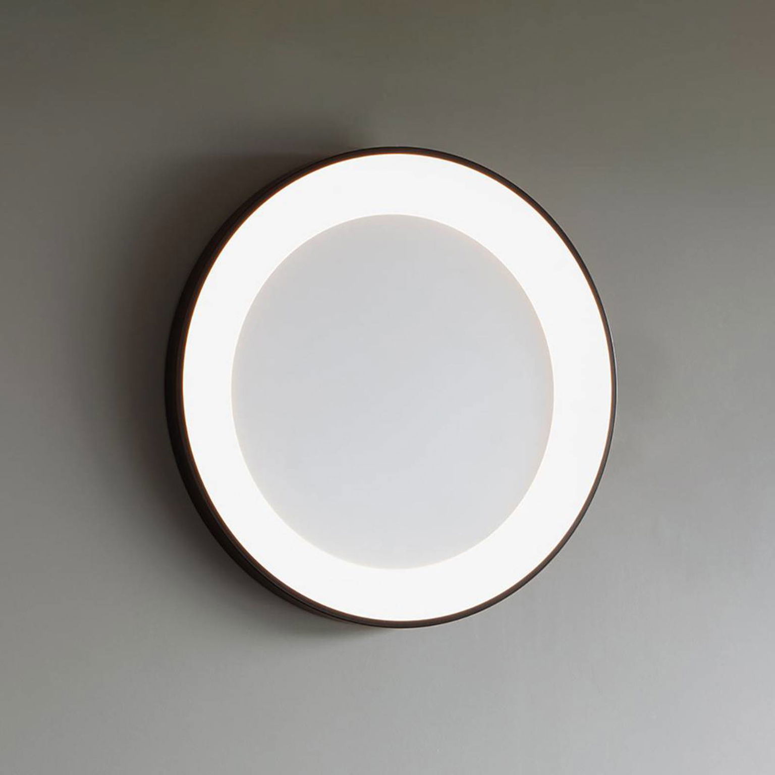 Ideal Lux LED stropné svietidlo Planet, čierne, Ø 60 cm, kov