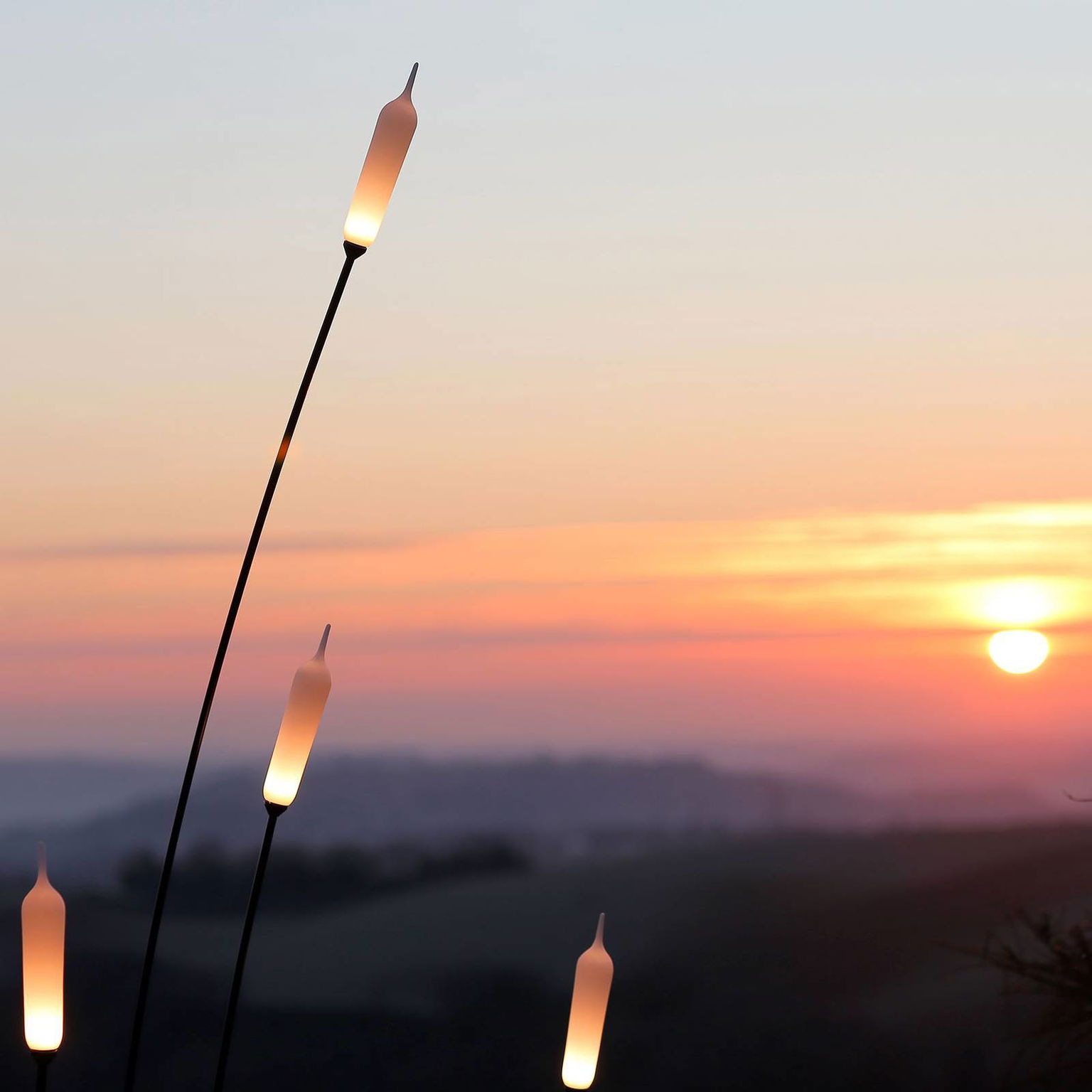 Karman Nilo vonkajšia stojaca LED lampa 150 cm – obrázok 4