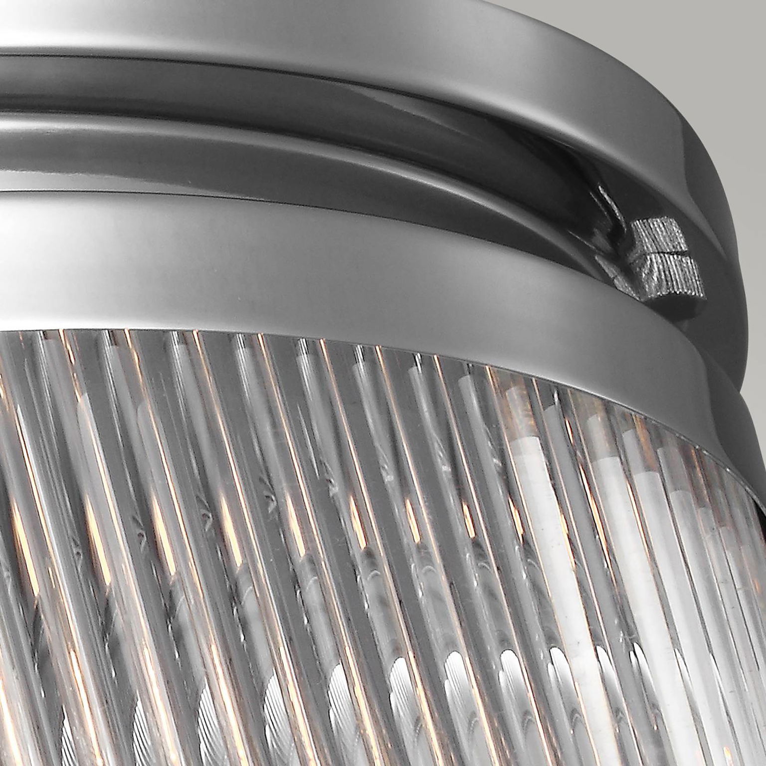LED stropné svietidlo Paulson IP44 chróm Ø 38,1 cm – obrázok 3