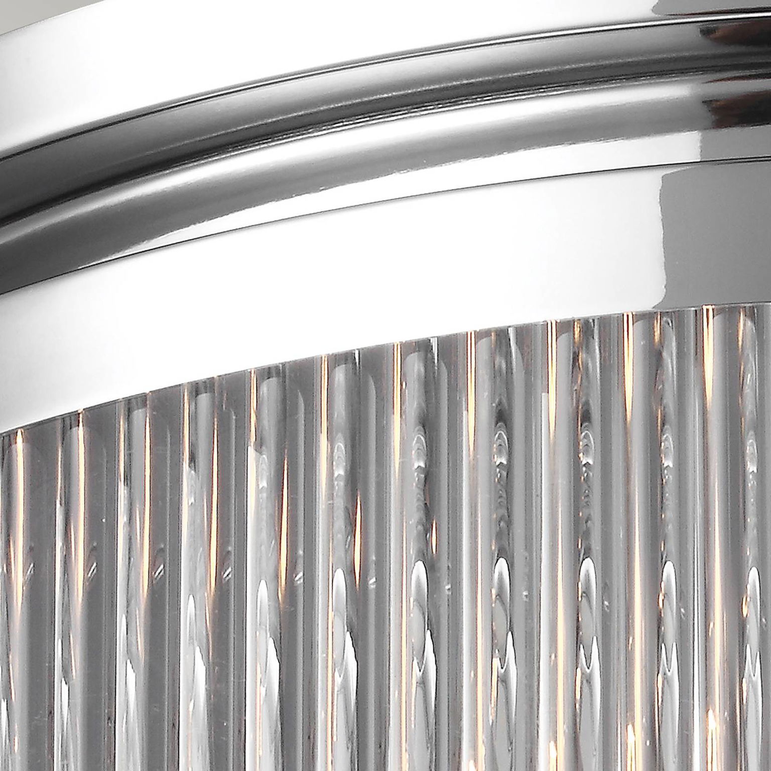 LED stropné svietidlo Paulson IP44 chróm Ø 38,1 cm – obrázok 2