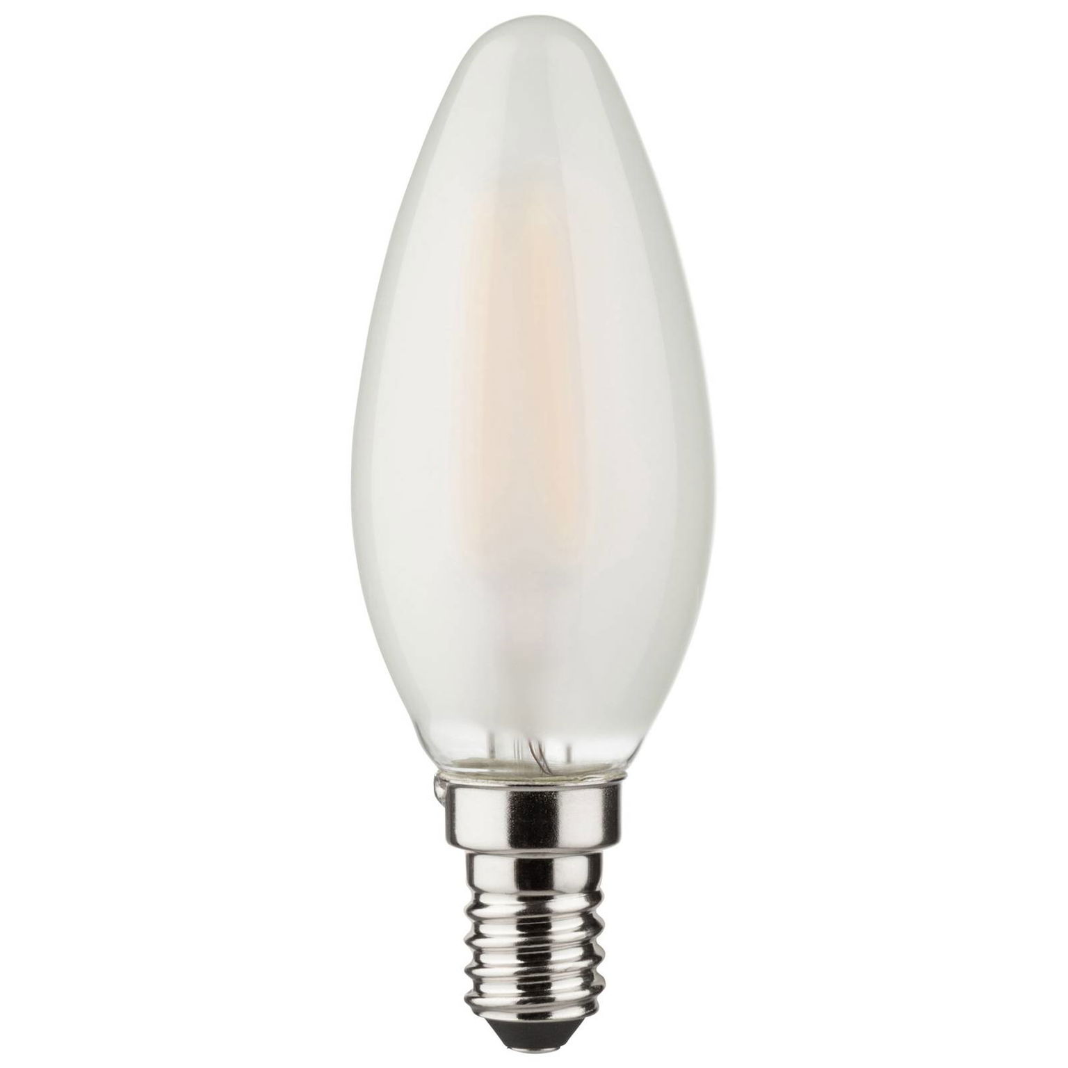 LED sviečka E14 4W 2 700K Set 3 kusov 470 lm matná – obrázok 2