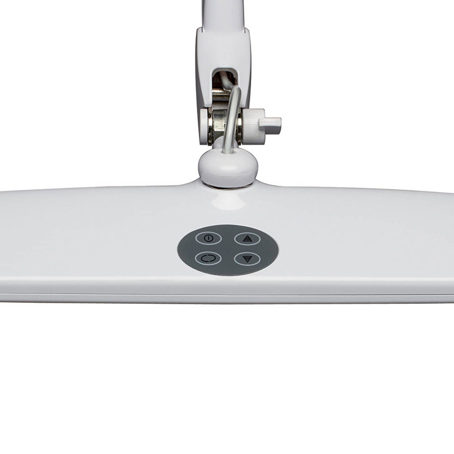LED svietidlo MAULwork, biele, výška 50 cm, stmievateľné – obrázok 4