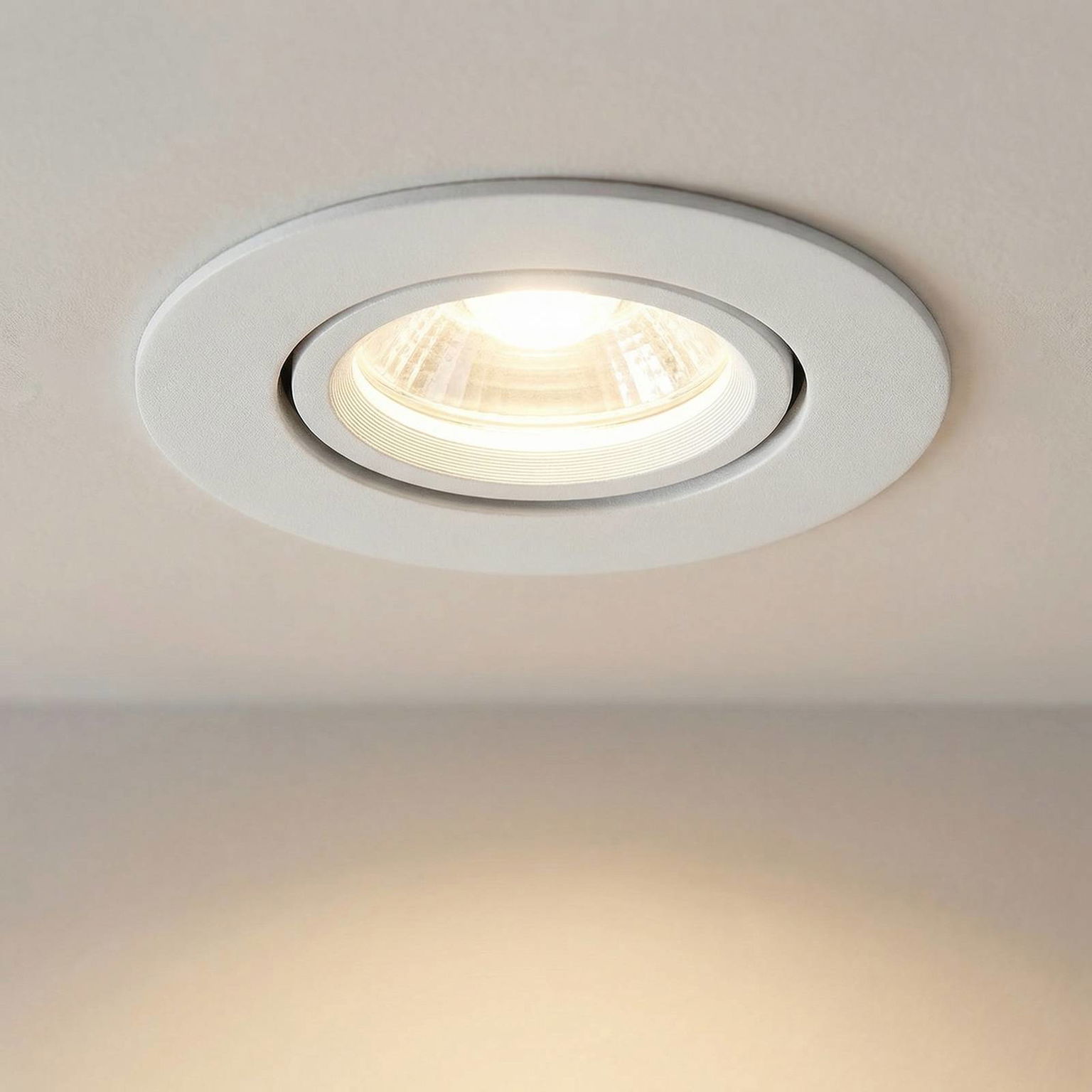 LED vstavaný reflektor Decoclic GU10/GU5.3, okrúhly, biely