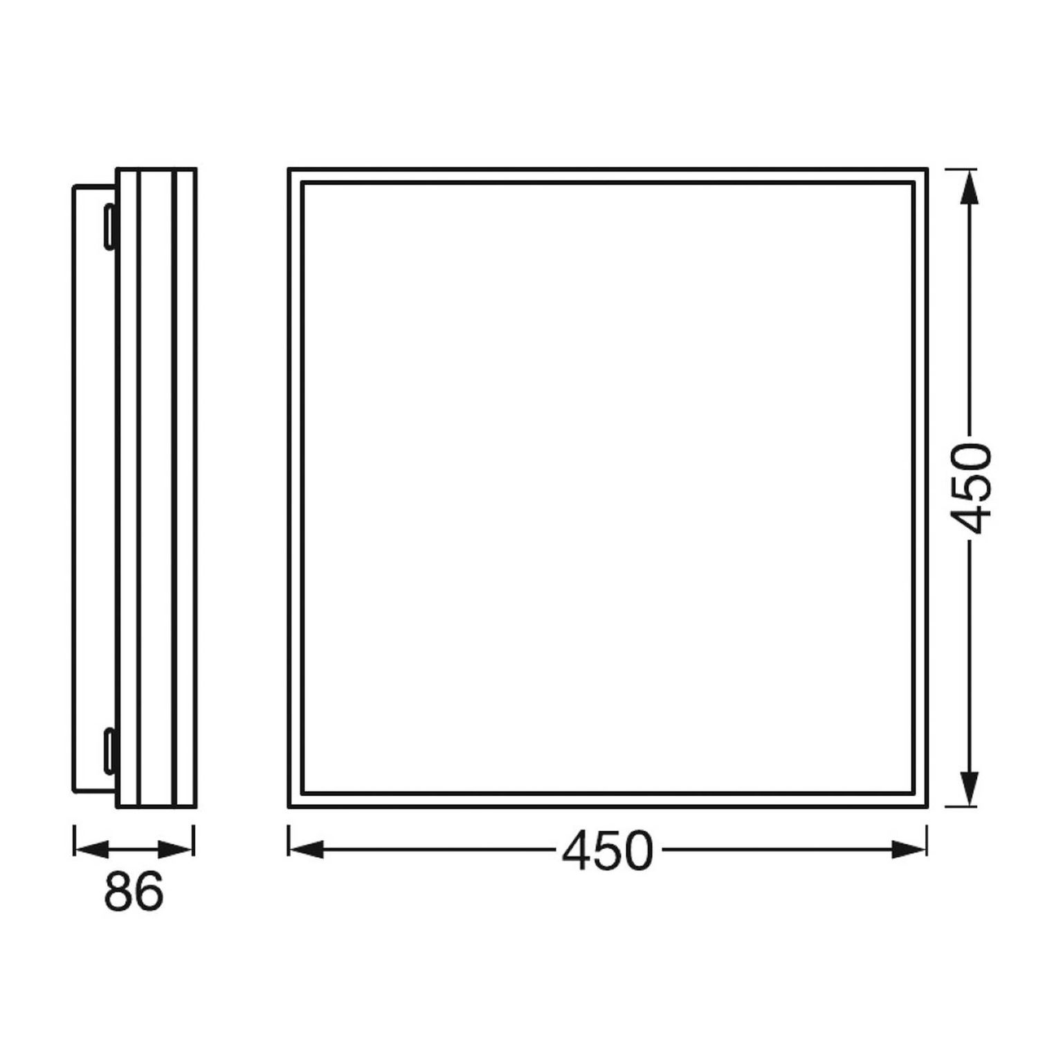 LEDVANCE SMART+ WiFi Orbis magnet biely, 45x45cm – obrázok 3