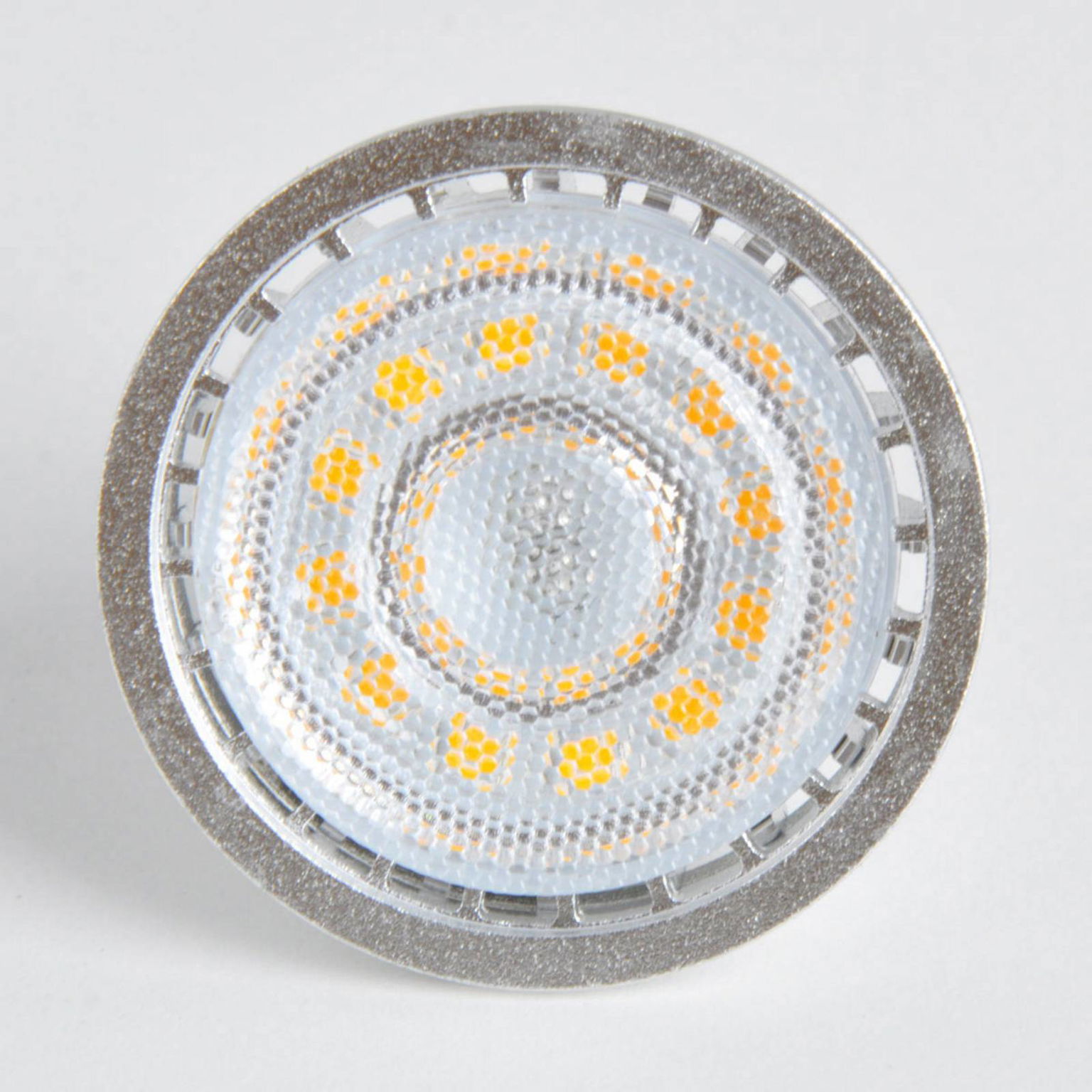 Lindby LED žiarovka, reflektor, GU10, 5 W, číra, 3 000 K