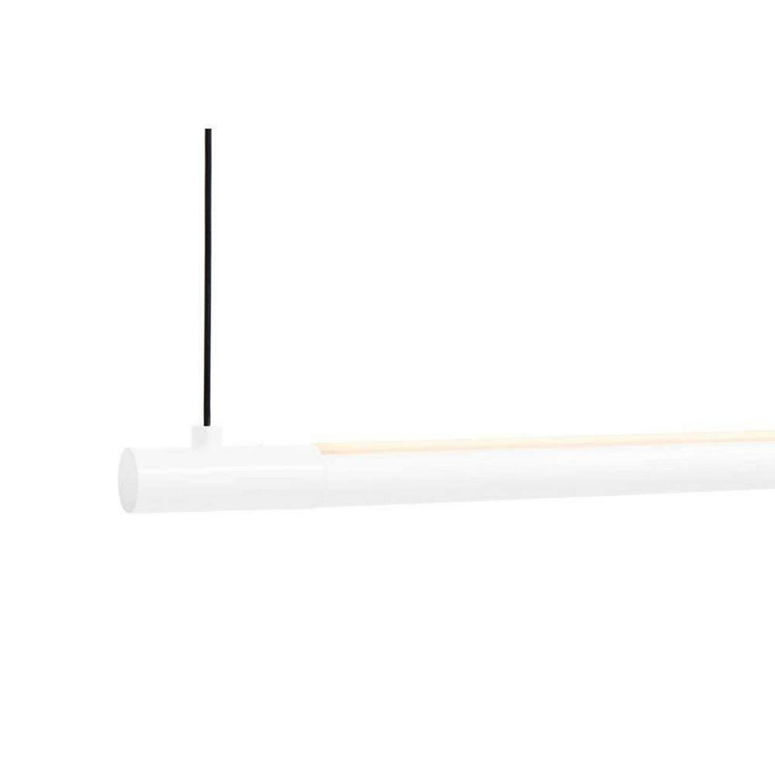 LOOM DESIGN LED závesné svietidlo Straw 200, biele, hliník – obrázok 2