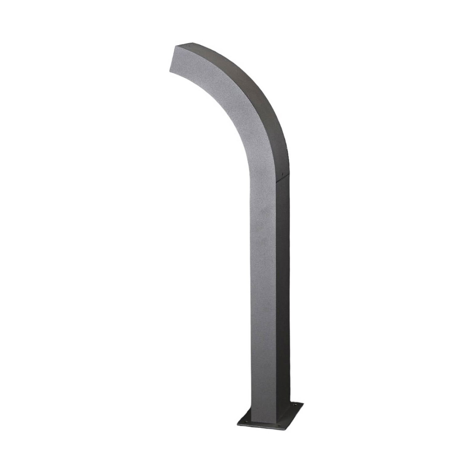 Lucande LED podstavné svietidlo Lennik, 60 cm, antracit, kov – obrázok 3