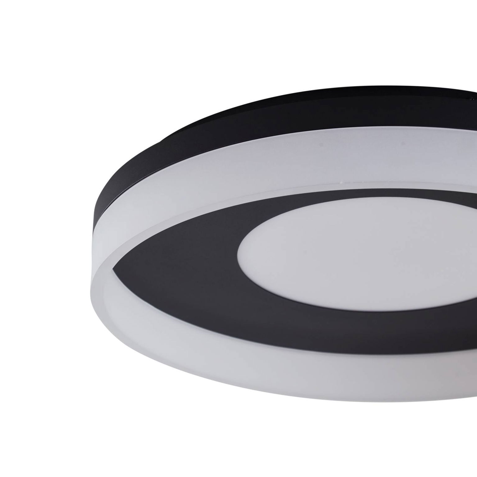 Lucande Smart LED stropné svietidlo Squillo black Tuya RGBW CCT – obrázok 4