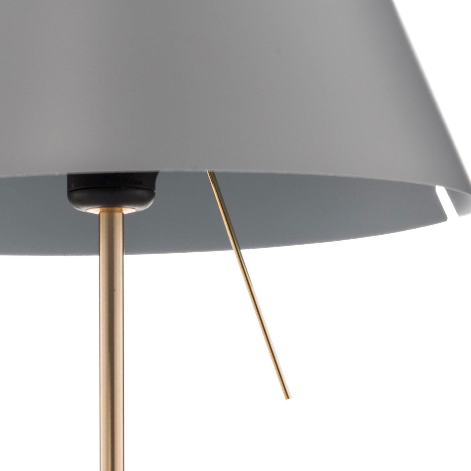 Luceplan Costanzina stolná lampa mosadz sivá – obrázok 4