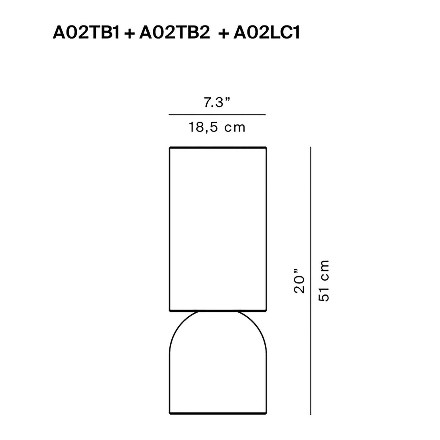 Luceplan Nui B LED terasové svetlo z betónu DALI – obrázok 3