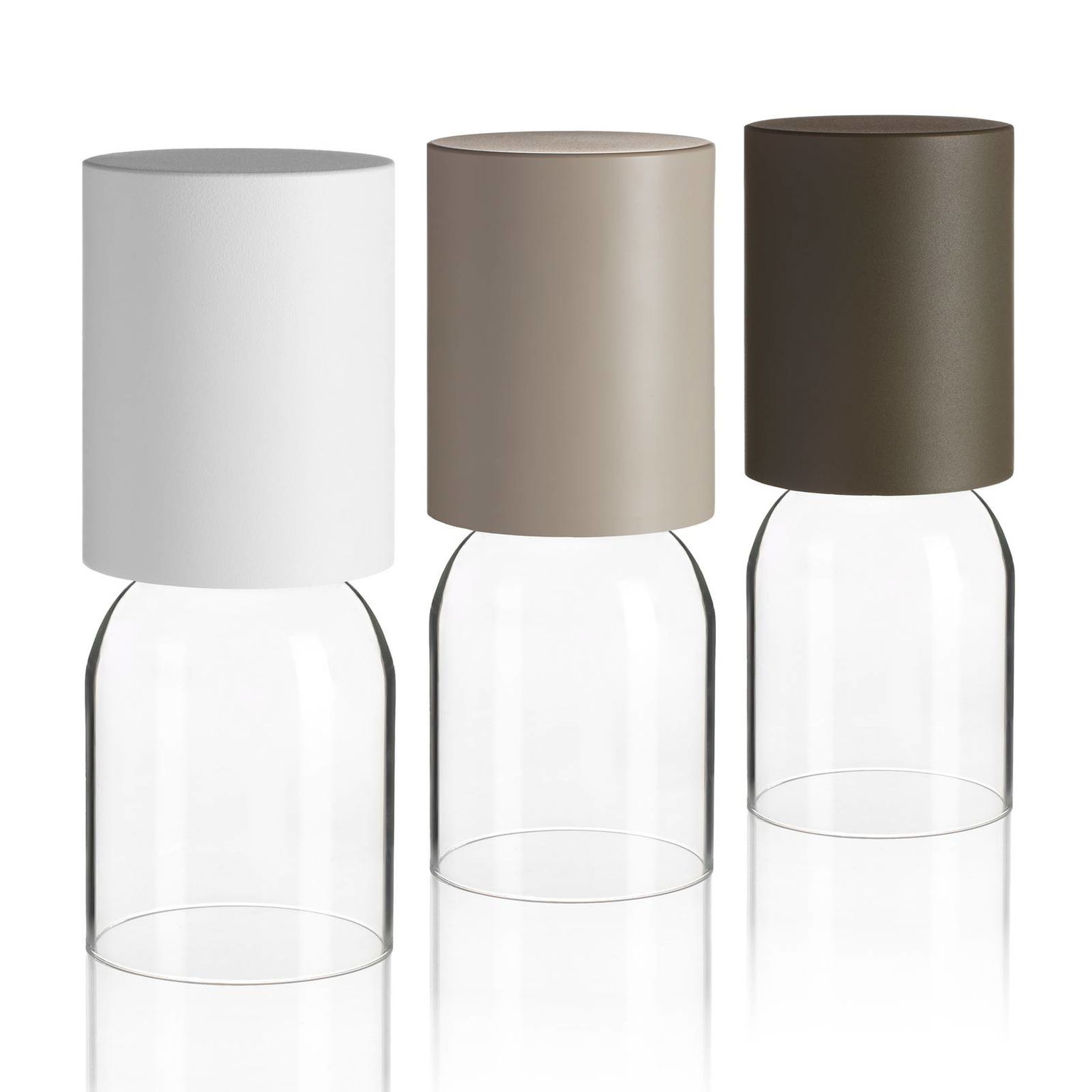 Luceplan Nui Mini stolová lampa IP54 piesok – obrázok 5
