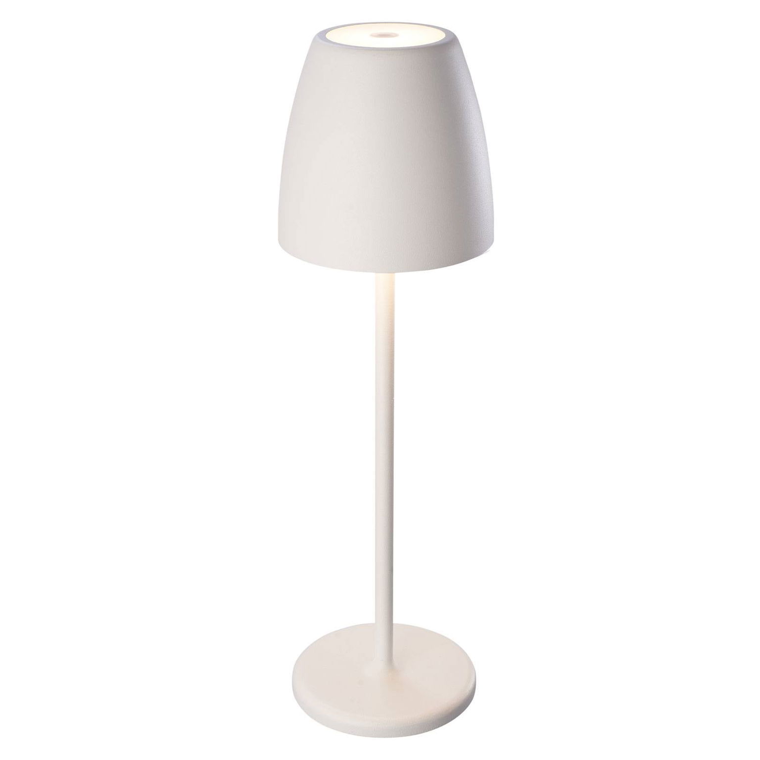 Megatron stolná LED lampa na batérie Tavola biela