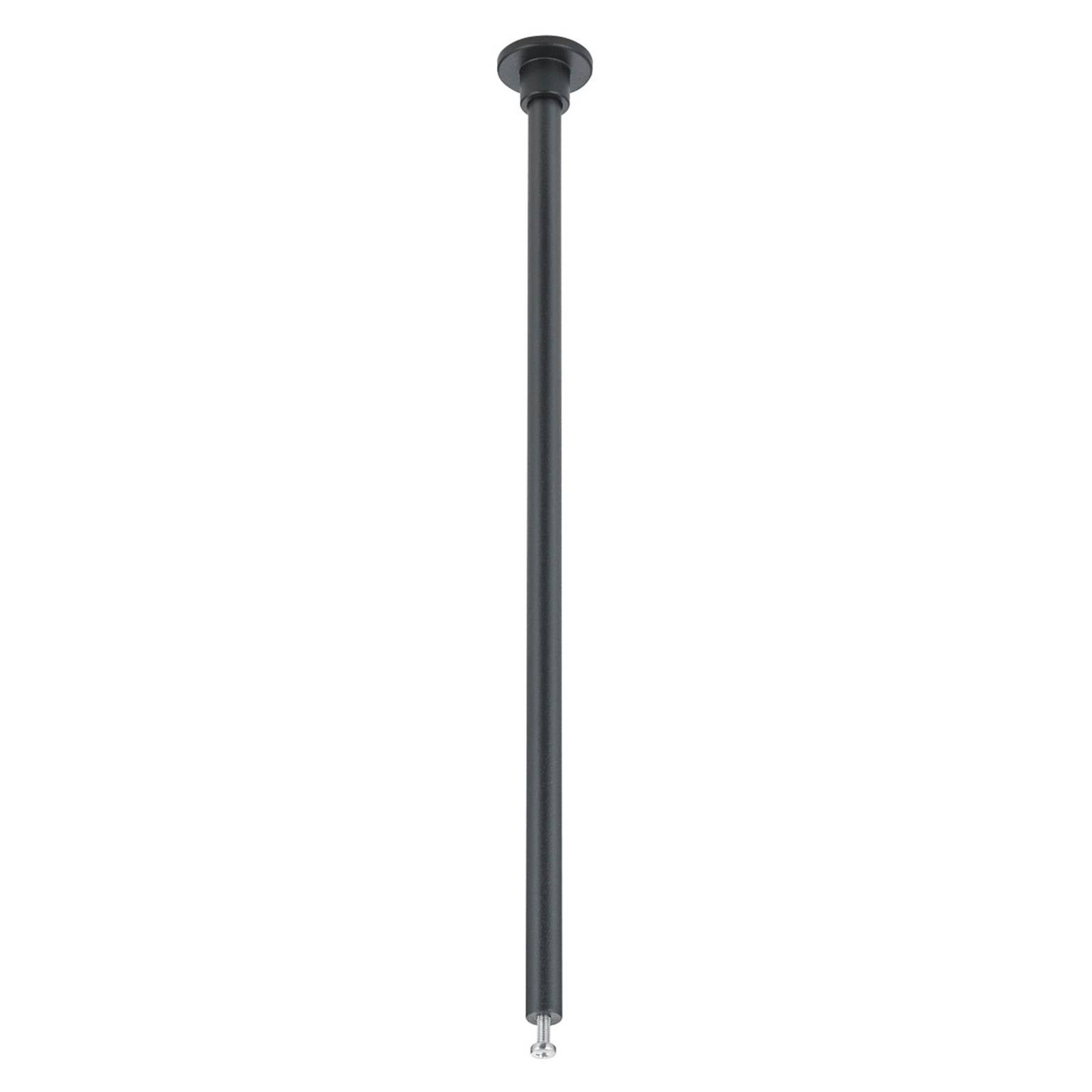 Montážna tyč pre lištu DUOline, čierna, 25 cm