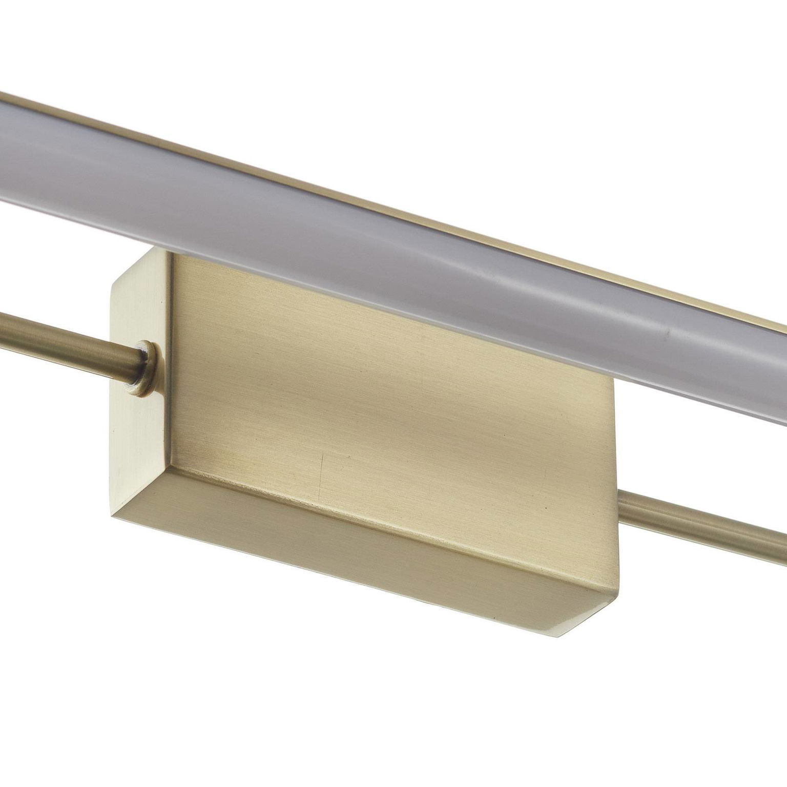 Nástenné LED svietidlo Rapallo mosadz IP44 40 cm – obrázok 3