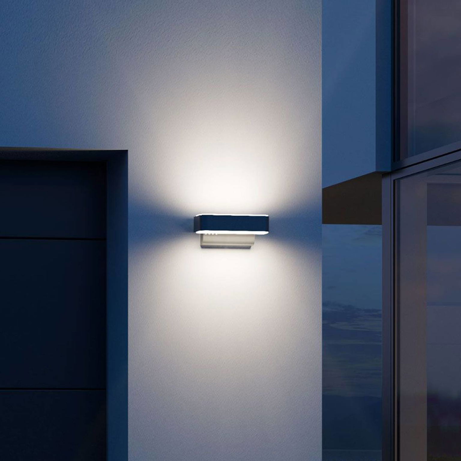Nástenné svetlo STEINEL Smart Sensor L 810 SC, antracitová farba