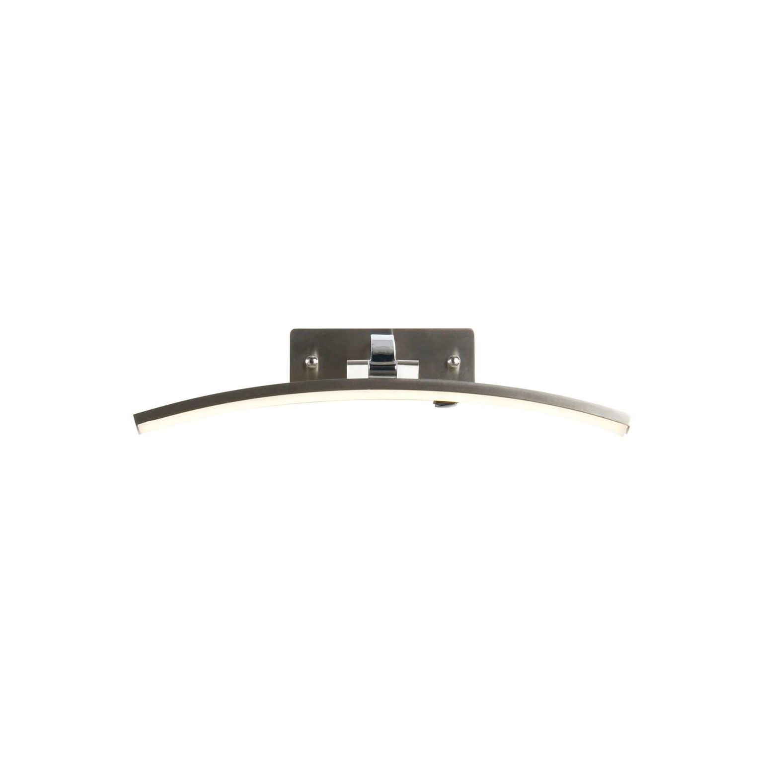 Nástenné svietidlo LED Santorini, šírka 40 cm, chróm, výklopné – obrázok 3