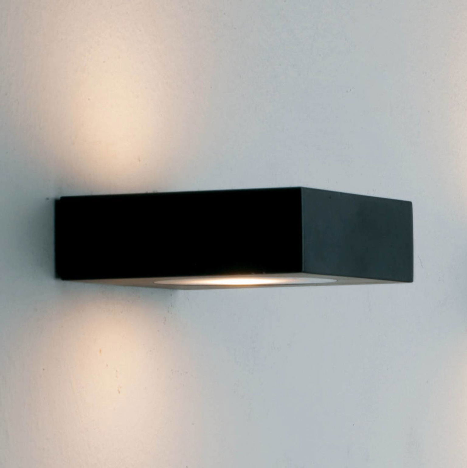 Nemo Fix LED nástenné svetlo hore/dole TRIAC čierne