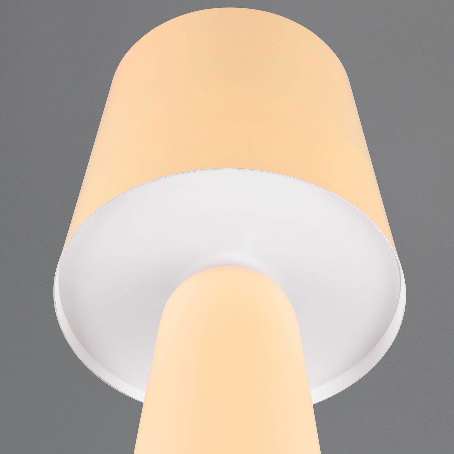 Núbijská stolová lampa, béžová, výška 40 cm, kov, E27 – obrázok 5