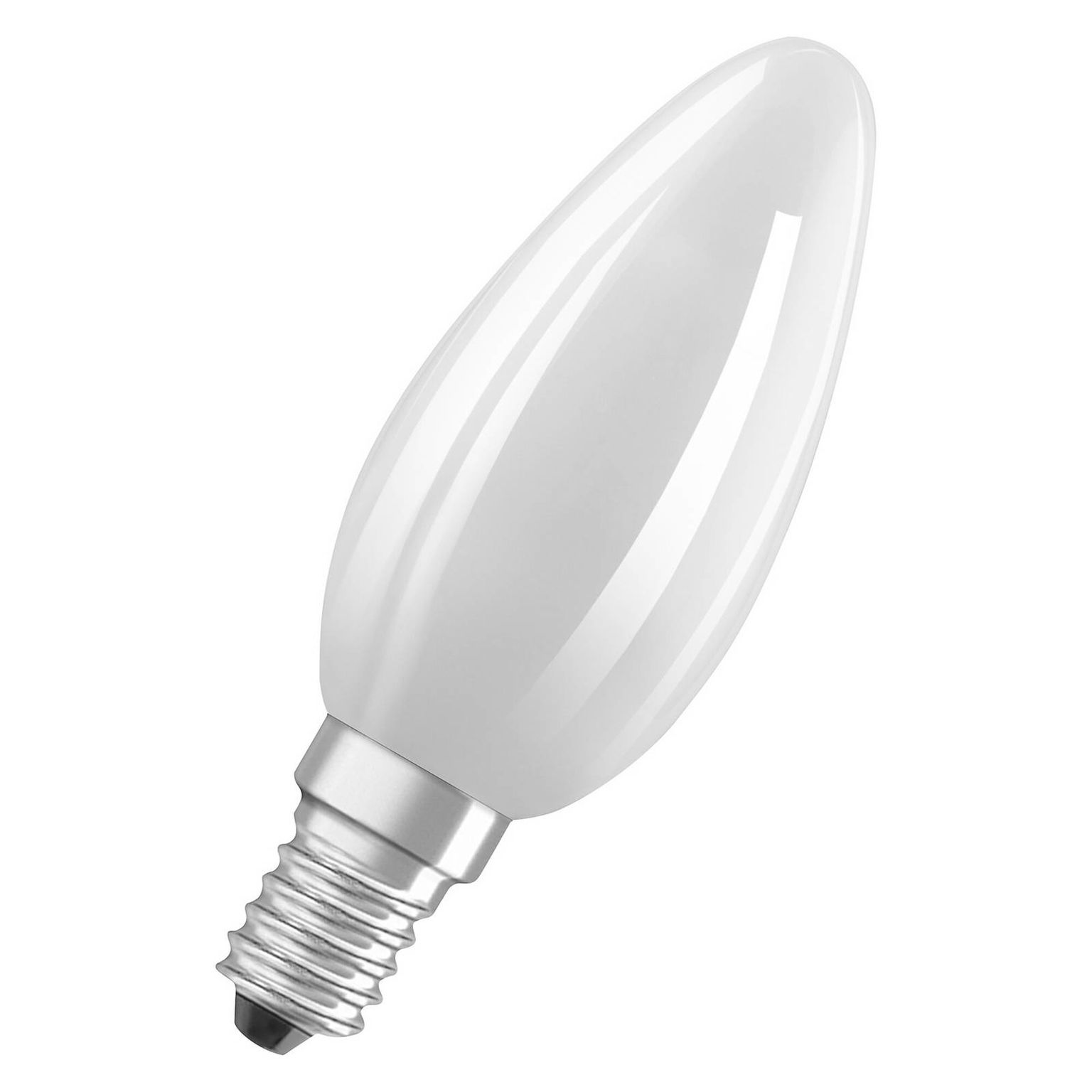 OSRAM LED sviečka matná E14 2,2W 827 EEK A 3-pack – obrázok 3