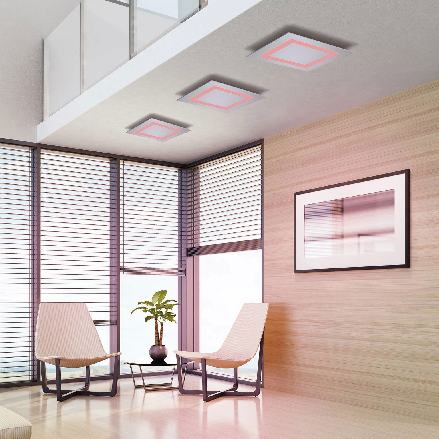 Paul Neuhaus Q-MIRAN stropné LED 30 x 30 cm – obrázok 4