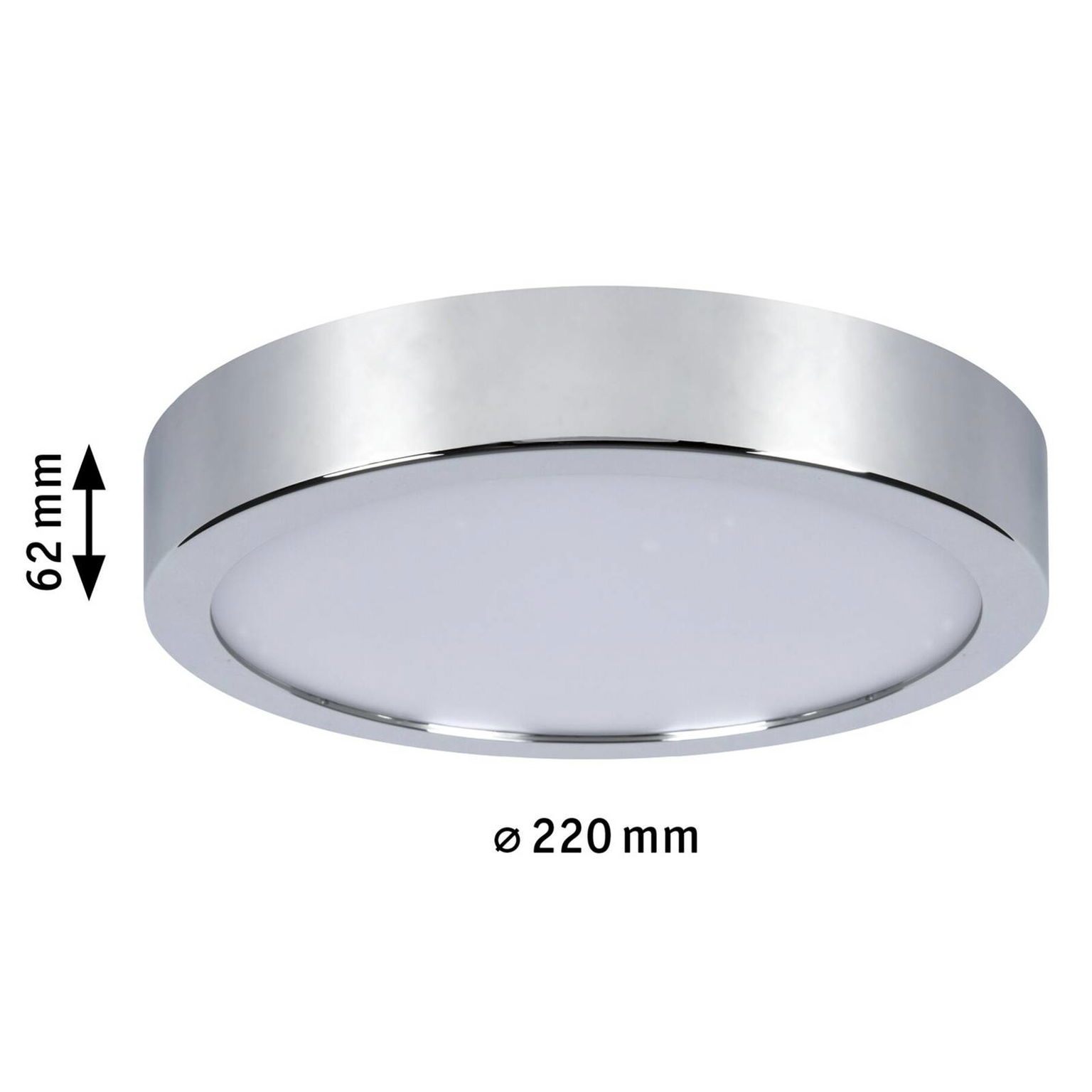 Paulmann Aviar stropné LED Ø 22 cm chróm 3 000 K – obrázok 5