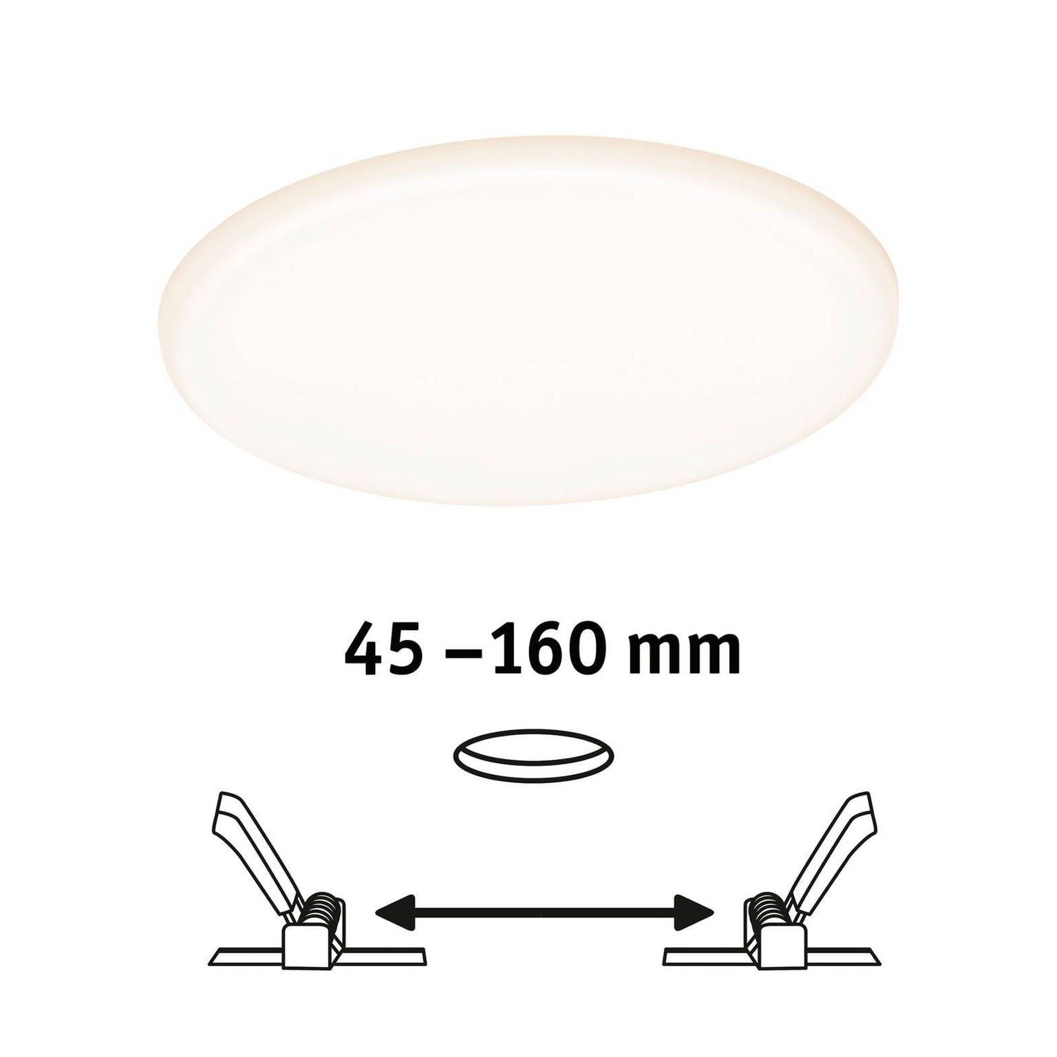 Paulmann LED panel Veluna 3 000 K okrúhly 18,5 cm – obrázok 6
