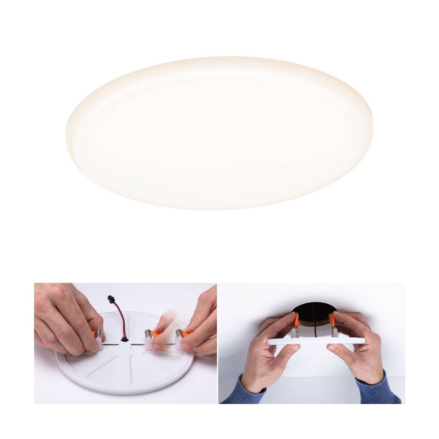 Paulmann LED panel Veluna 3 000 K okrúhly 18,5 cm