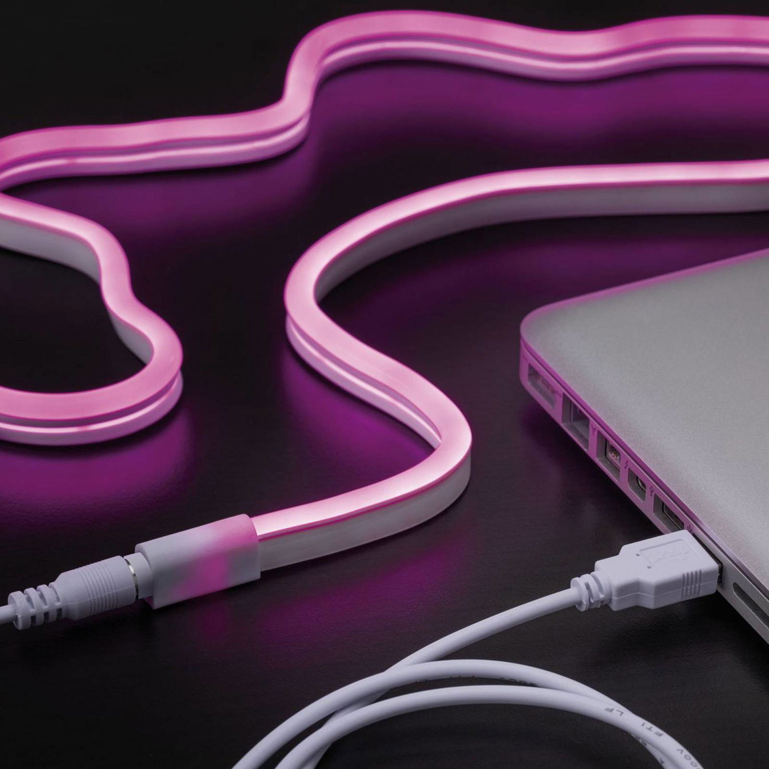 Paulmann LED pás Neon Colorflex USB 1 m ružový – obrázok 5