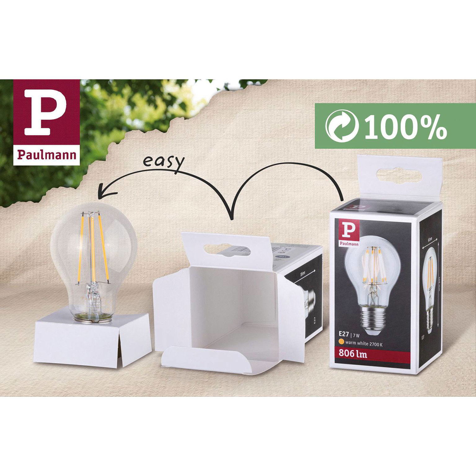 Paulmann LED reflektor GU10 6,5W 2700K 3-Step-dim – obrázok 4