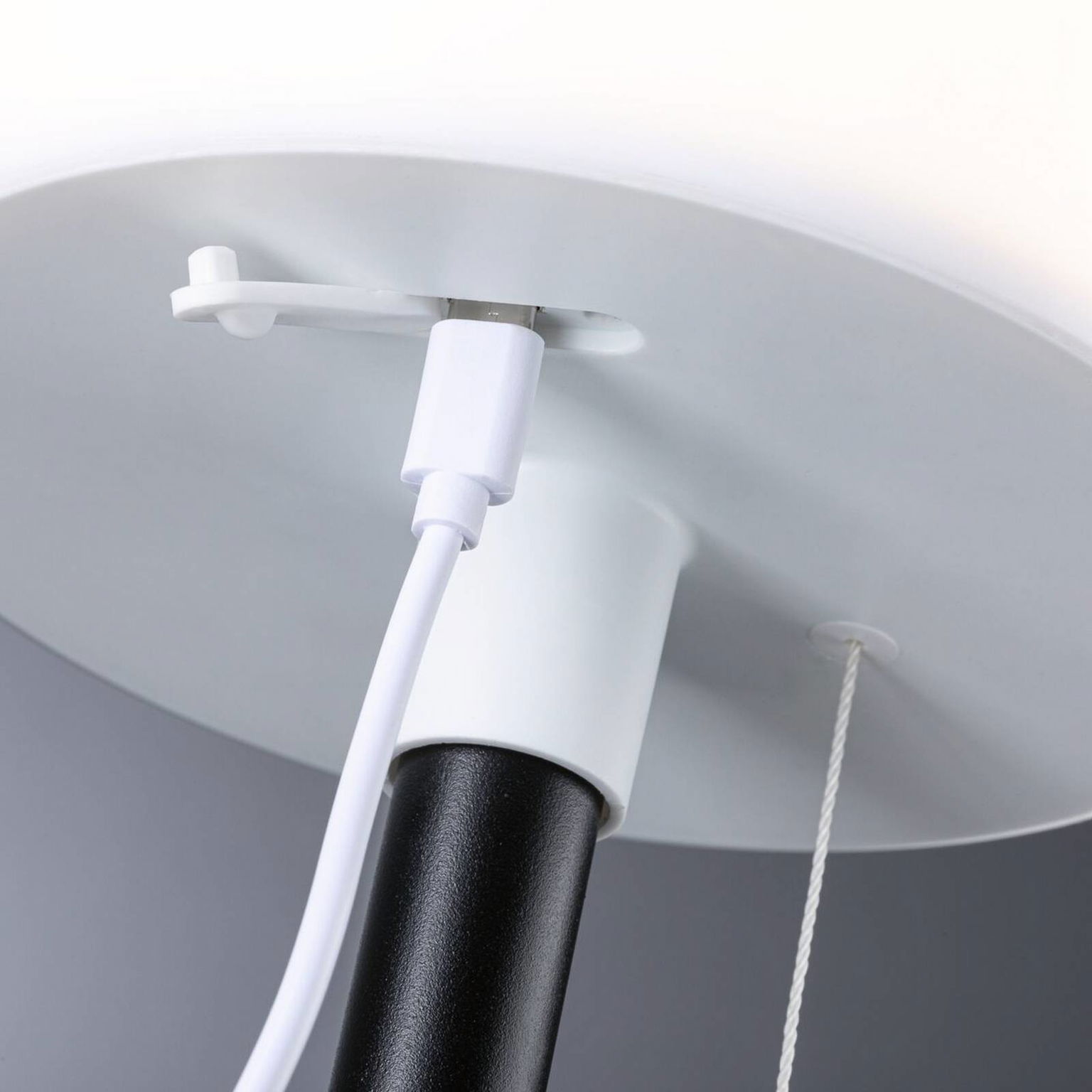 Paulmann LED solárna stolová lampa Bartja, čierna, IP44 stmievateľné – obrázok 6