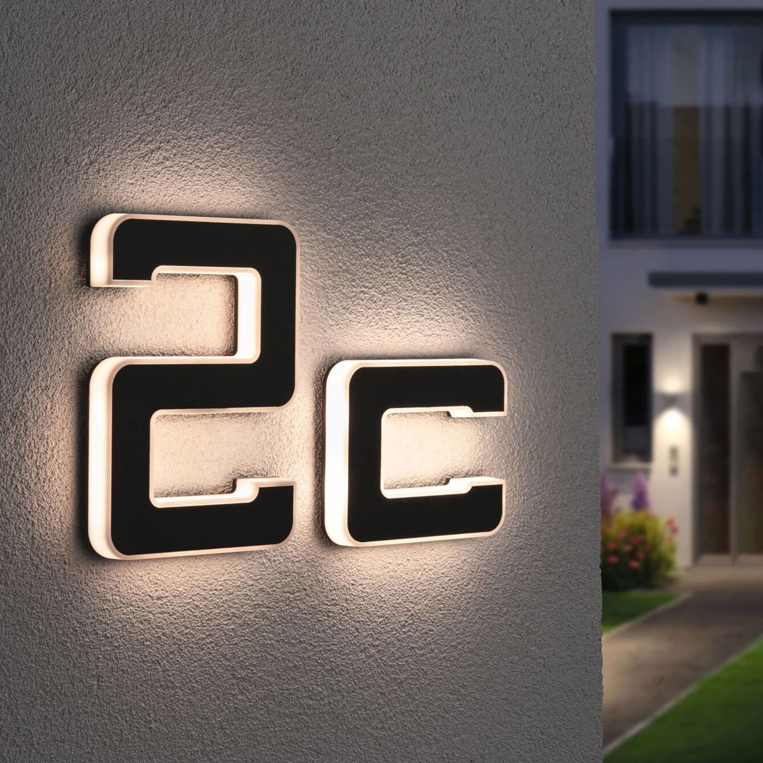 Paulmann LED solárne písmeno c – obrázok 3