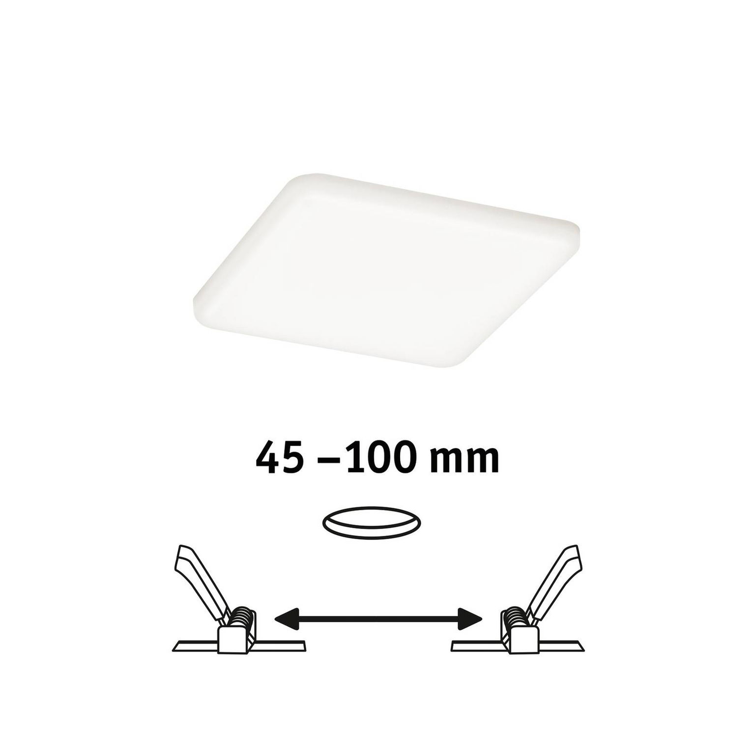 Paulmann Veluna zapustené LED 4 000 K 12,5x12,5 – obrázok 6