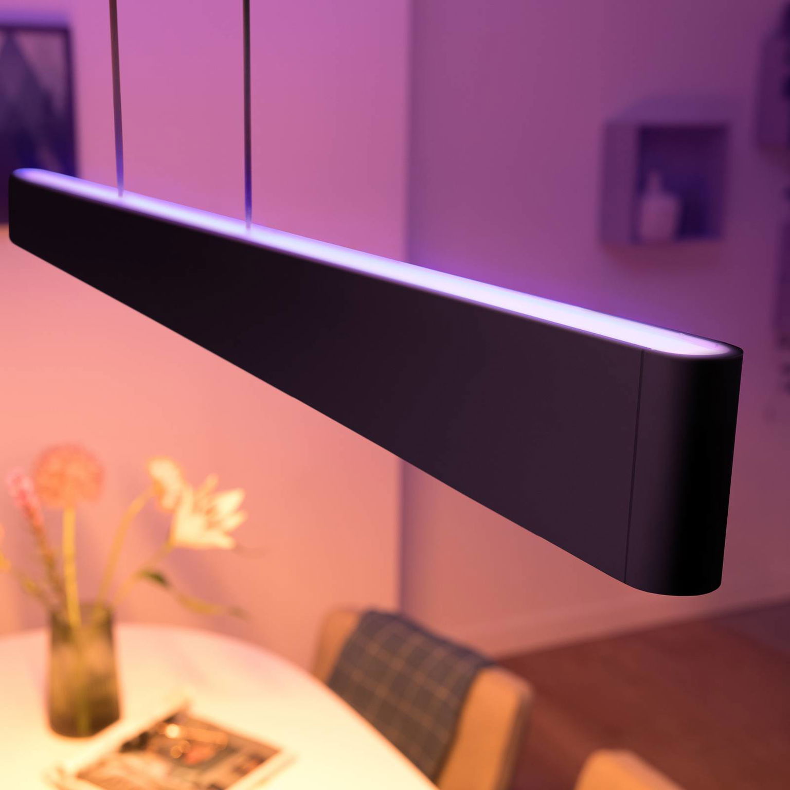 Philips Hue Ensis závesná lampa, WACA, čierna – obrázok 2