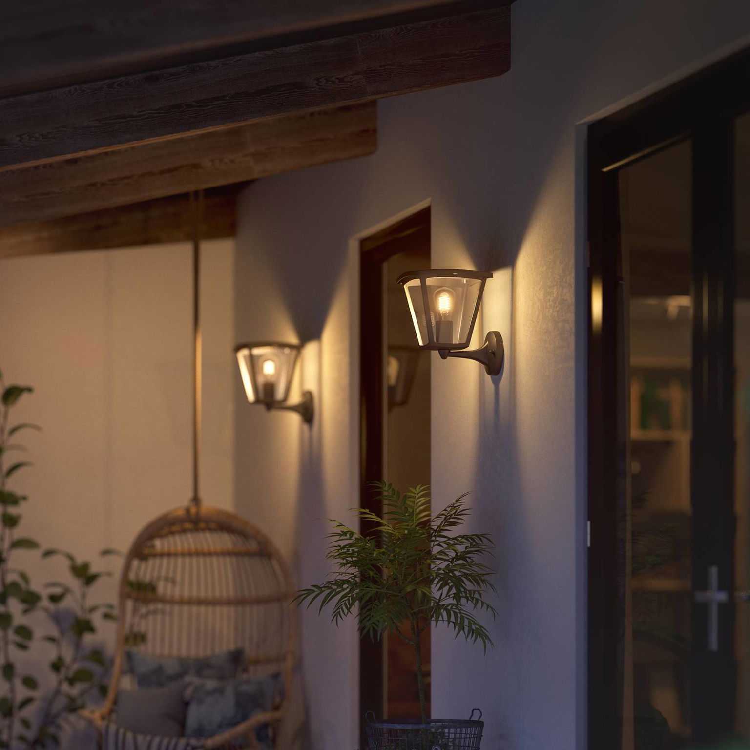 Philips Hue Inara vonkajšie nástenné LED, čierna – obrázok 5