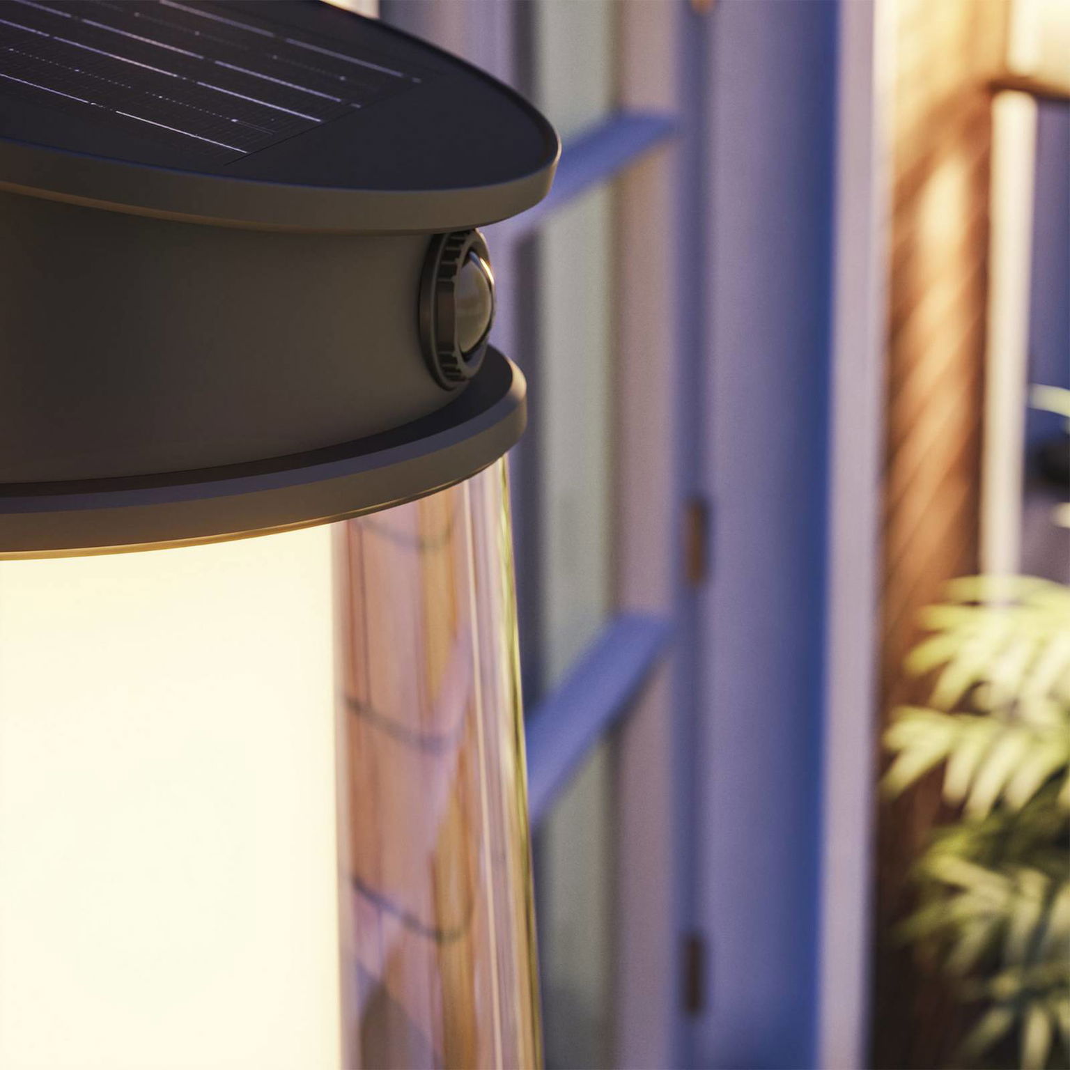 Philips LED solárne vonkajšie nástenné svietidlo Juda UE, senzor, IP44 – obrázok 5