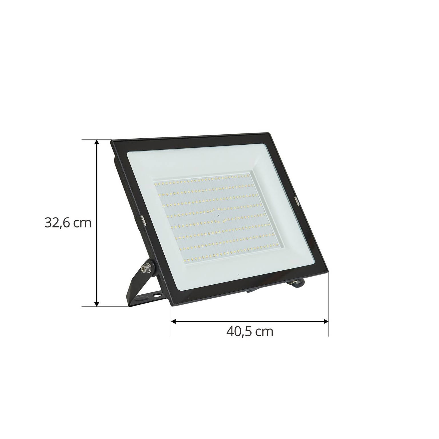 Prios LED vonkajší reflektor Maikel, 200W, 16000lm, kov – obrázok 4