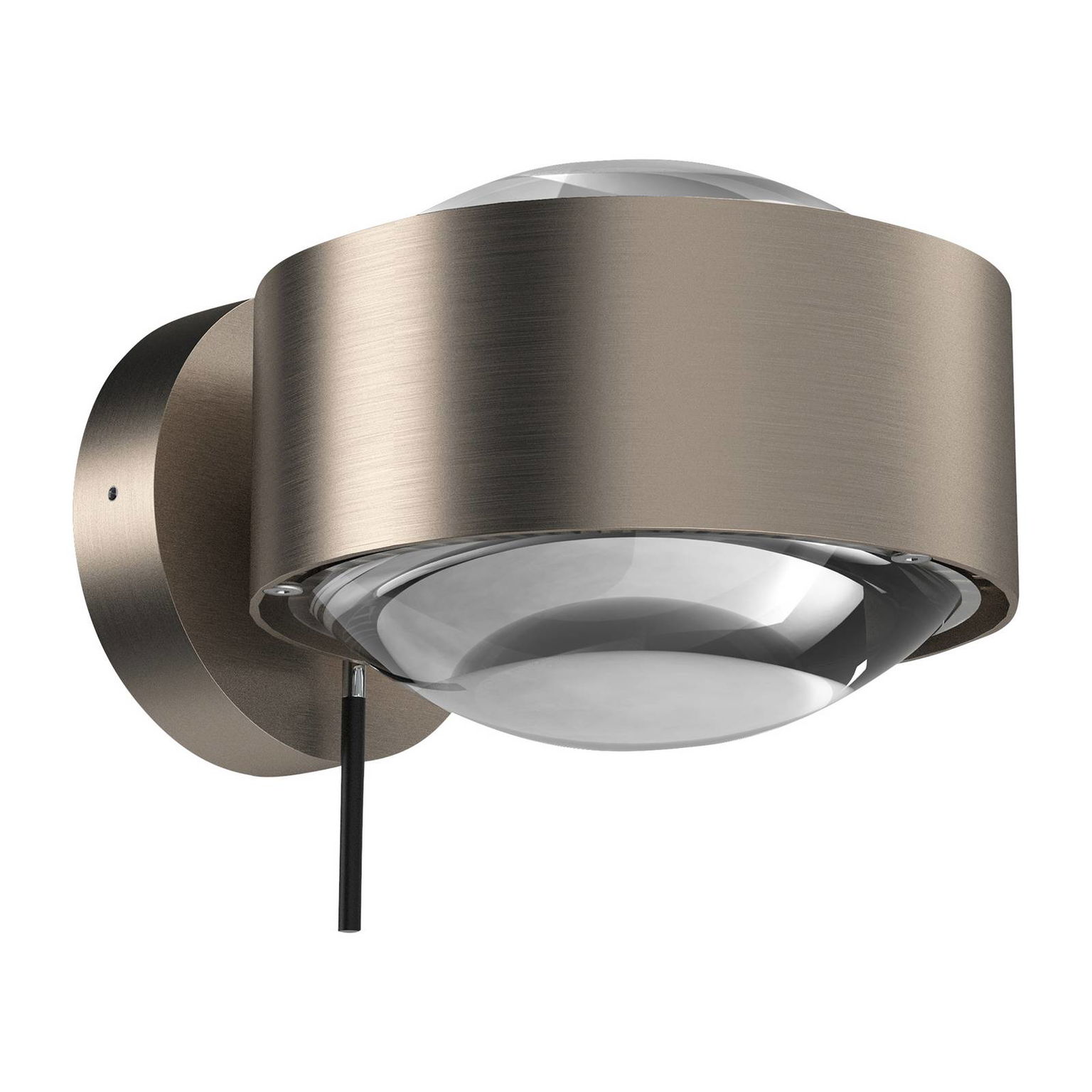 Puk Maxx Wall+ LED, číre šošovky, matný nikel – obrázok 2